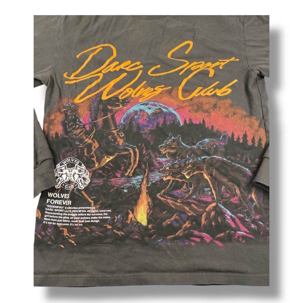 Other Darc Aport Wolves Club 912-1000 Long Sleeve T-Shirt Size Lar Size US L / EU 52-54 / 3 - 4 Thumbnail
