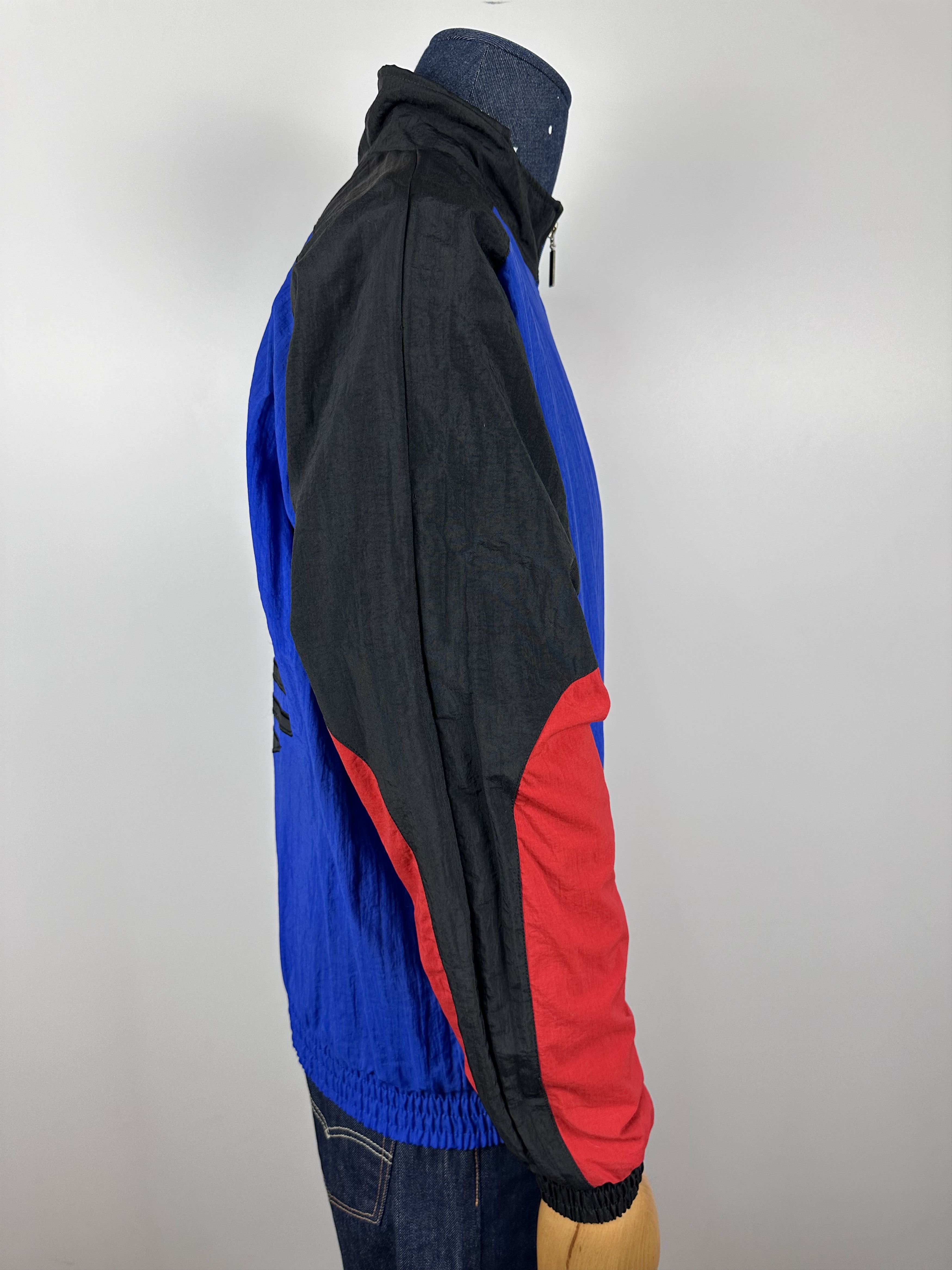 Adidas × Vintage Adidas Vintage 90s Nylon Bomber Track Top Jacket Size US M / EU 48-50 / 2 - 9 Thumbnail