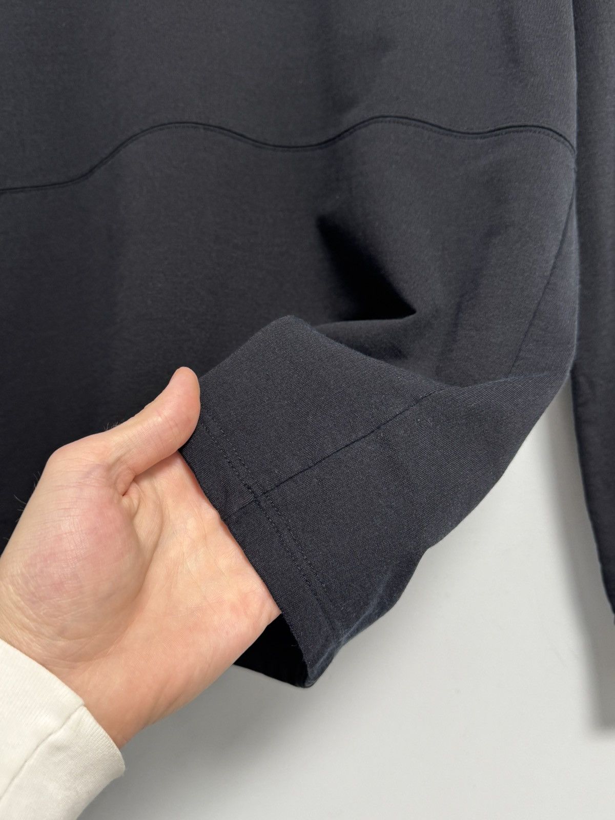 Dolce & Gabbana Dolce & Gabbana Athletic Black Long Sleeve Crew Neck Shirt Size US M / EU 48-50 / 2 - 7 Thumbnail
