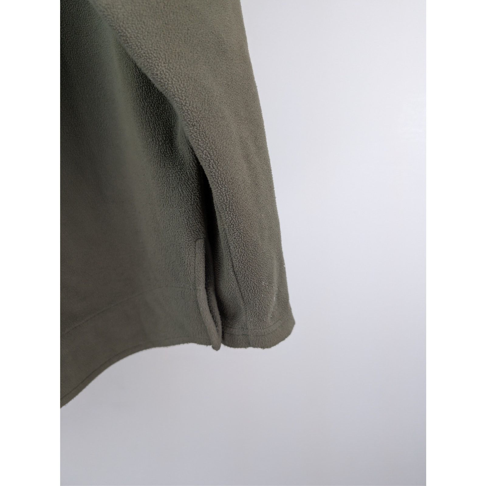 Ermenegildo Zegna o1rshd1 CC20 Mens Large Green Fleece Sport Jacket in Grey Size US L / EU 52-54 / 3 - 13 Thumbnail