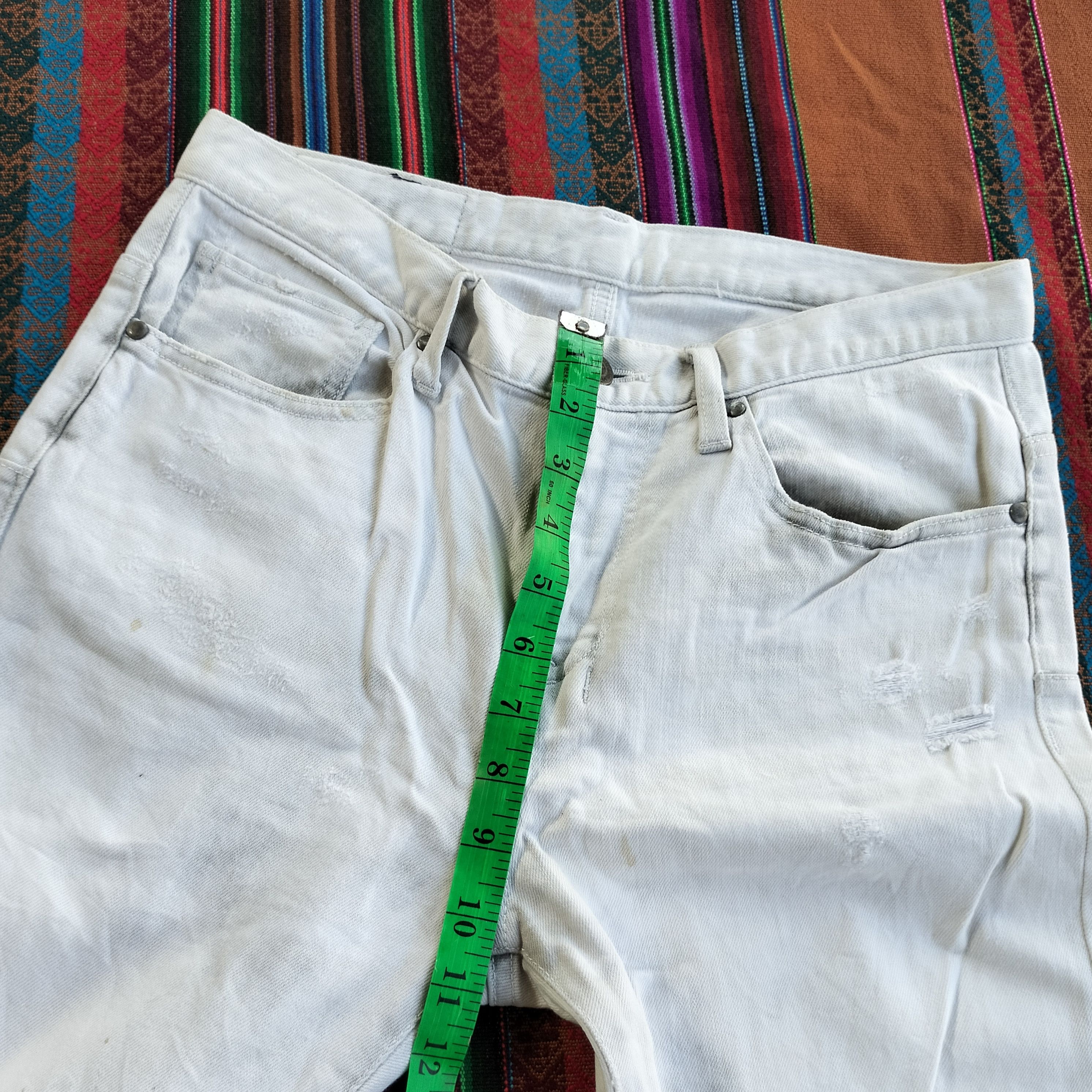 Tornado Mart Tornado Mart Japan ripped tapered denim Size US 30 / EU 46 - 20 Thumbnail