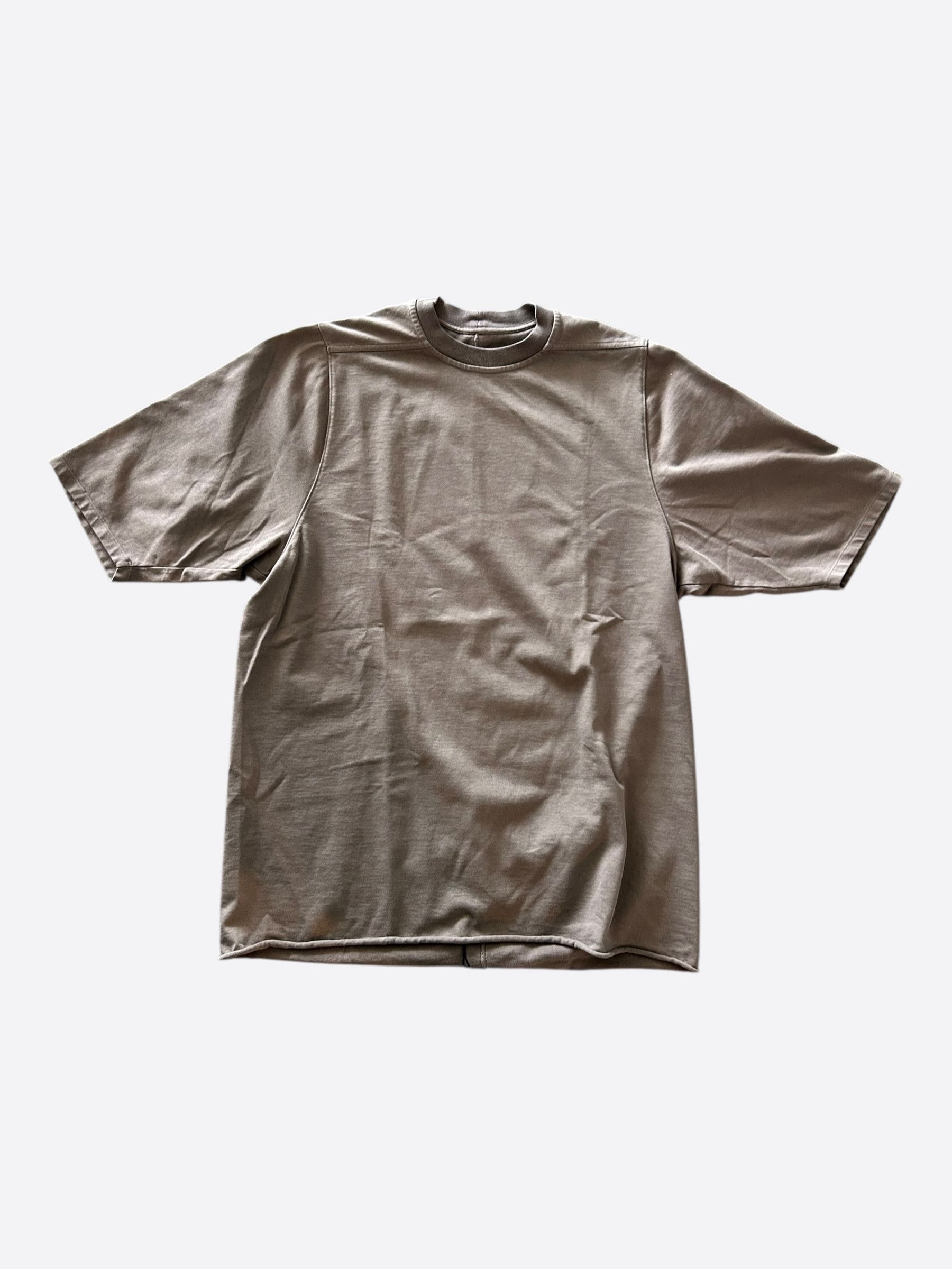 Rick Owens Rick Owens Brown Jumbo T-Shirt Size US M / EU 48-50 / 2 - 1 Thumbnail