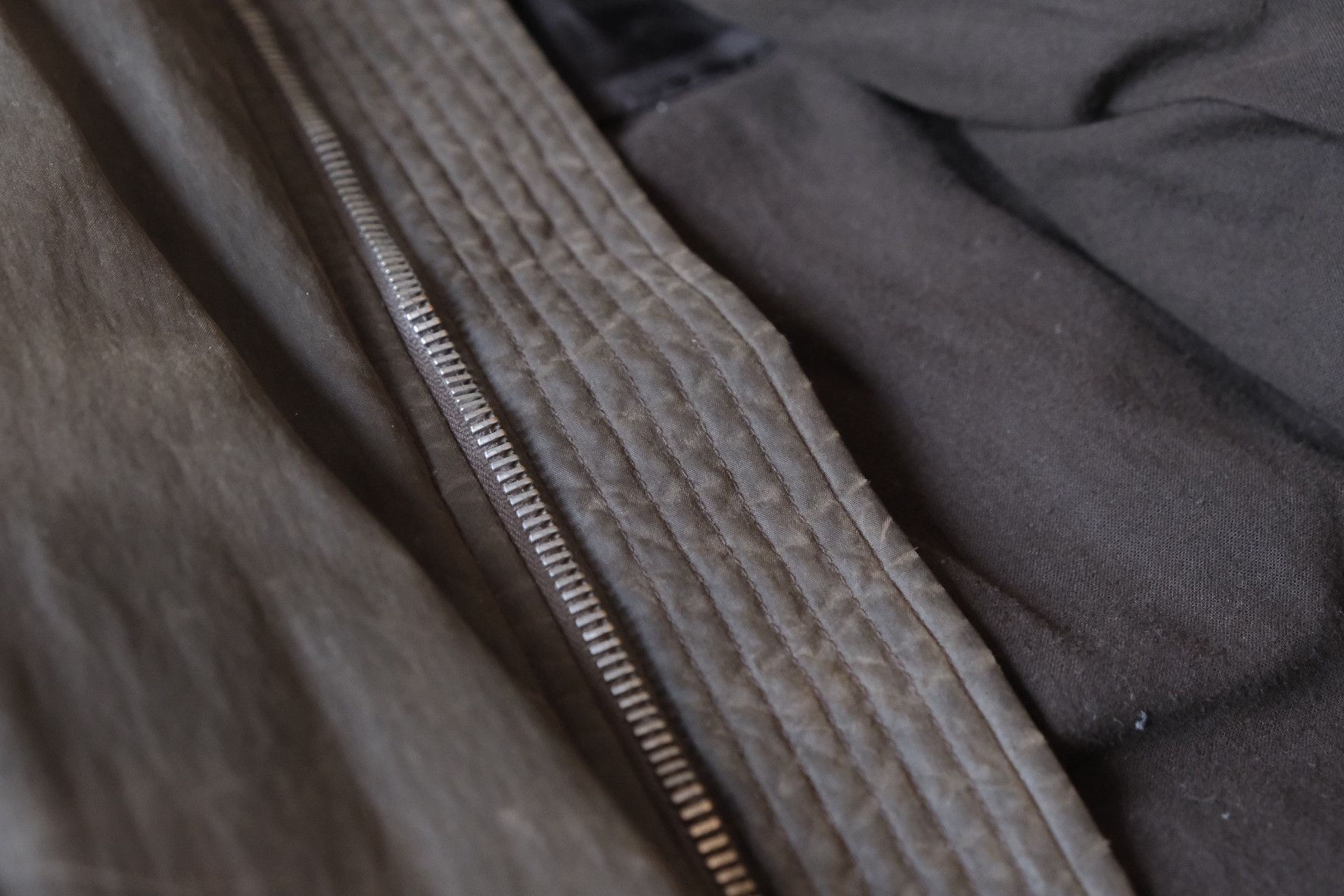 Rick Owens Rick Owens Flight Bomber MA-1 Padded Army Bomber Sz 46 Size US S / EU 44-46 / 1 - 4 Thumbnail