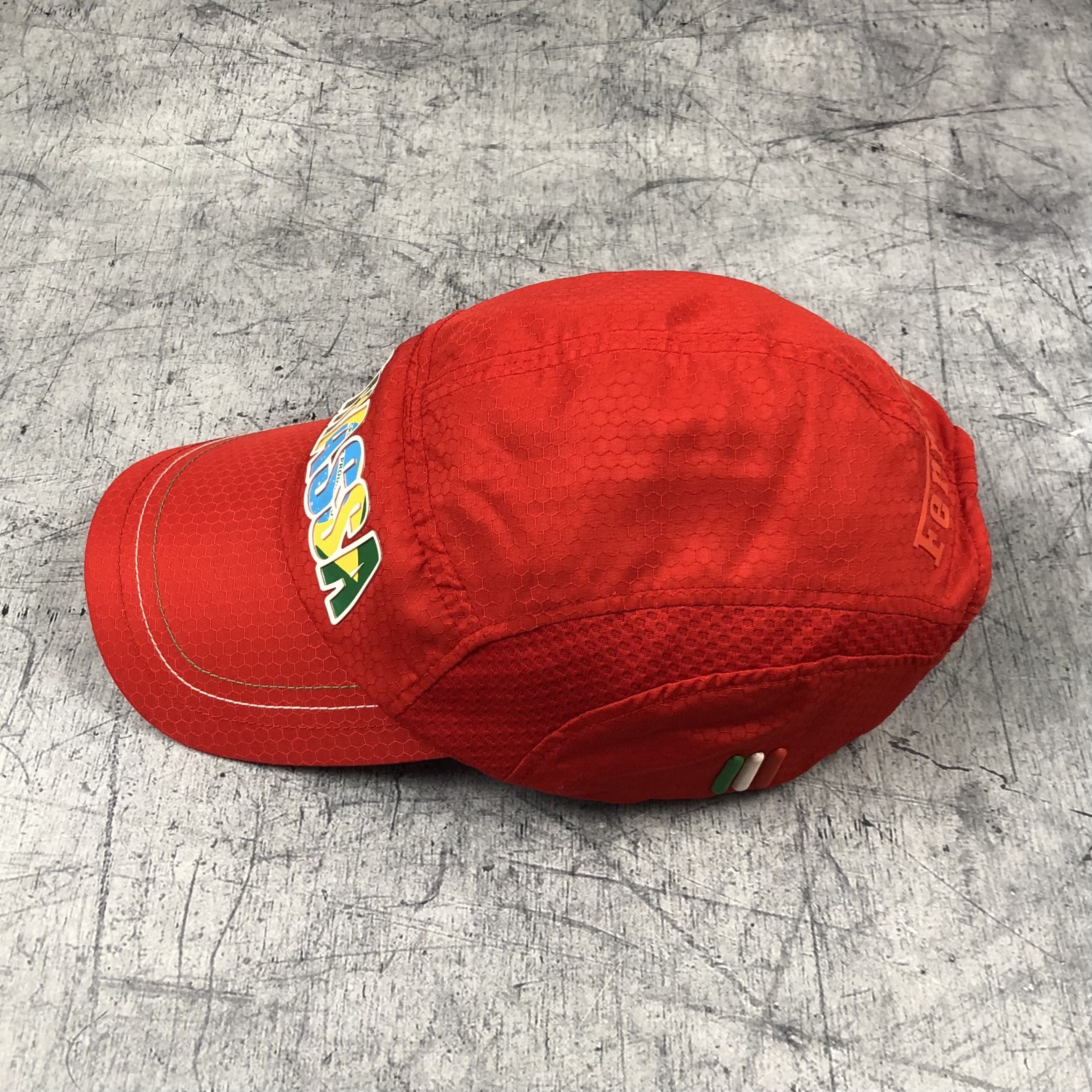 Ferrari Vintage Ferrari Felipe Massa Cap Carbon Brazil 5 Panel Size ONE SIZE - 5 Thumbnail