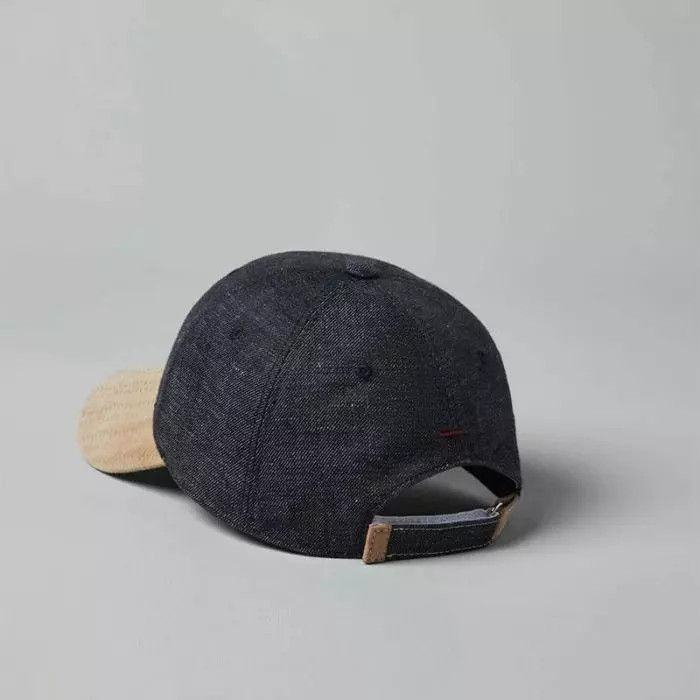 Brunello Cucinelli o1la1rc1a0425 Size: OS/ Cap in Dark Navy Size ONE SIZE - 2 Thumbnail