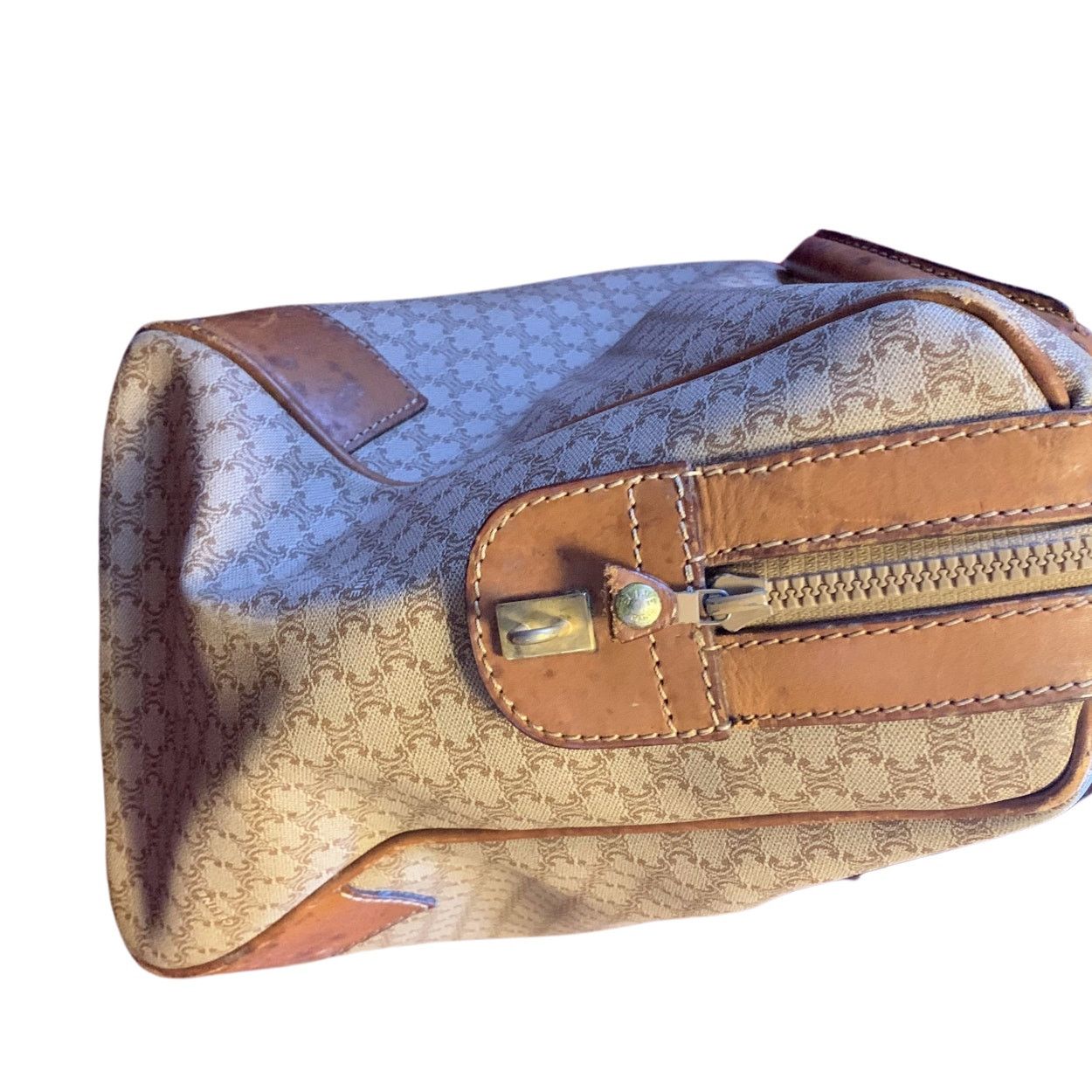 Celine CELINE Triumph Monogram Canvas Boston Bag Size ONE SIZE - 4 Thumbnail