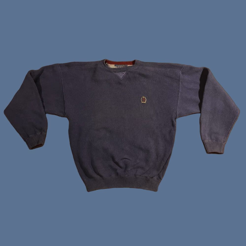 Tommy Hilfiger VINTAGE Tommy Hilfiger Sweater Men’s L Pullover Knit Size US L / EU 52-54 / 3 - 1 Thumbnail