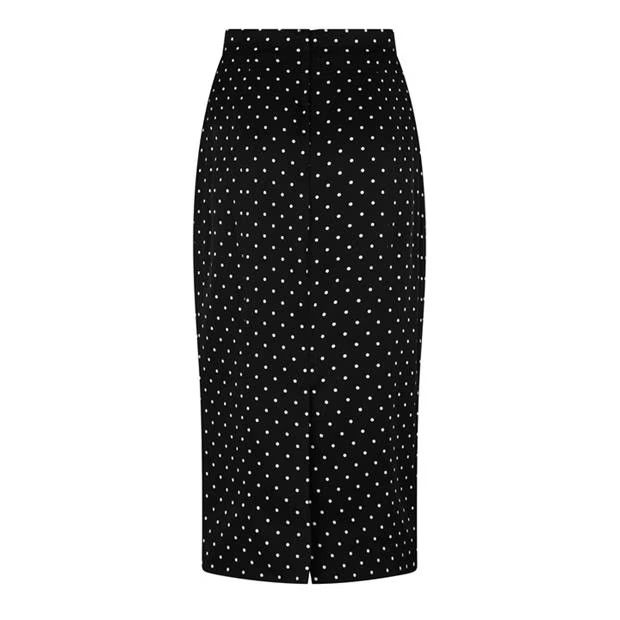 Dolce & Gabbana o1g2r1mq1024 Midi Dresses in White & Nero Size M / US 6-8 / IT 42-44 - 2 Thumbnail