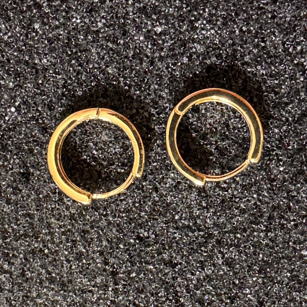 Vintage 24k Gold Plate Earrings Size ONE SIZE - 1 Preview
