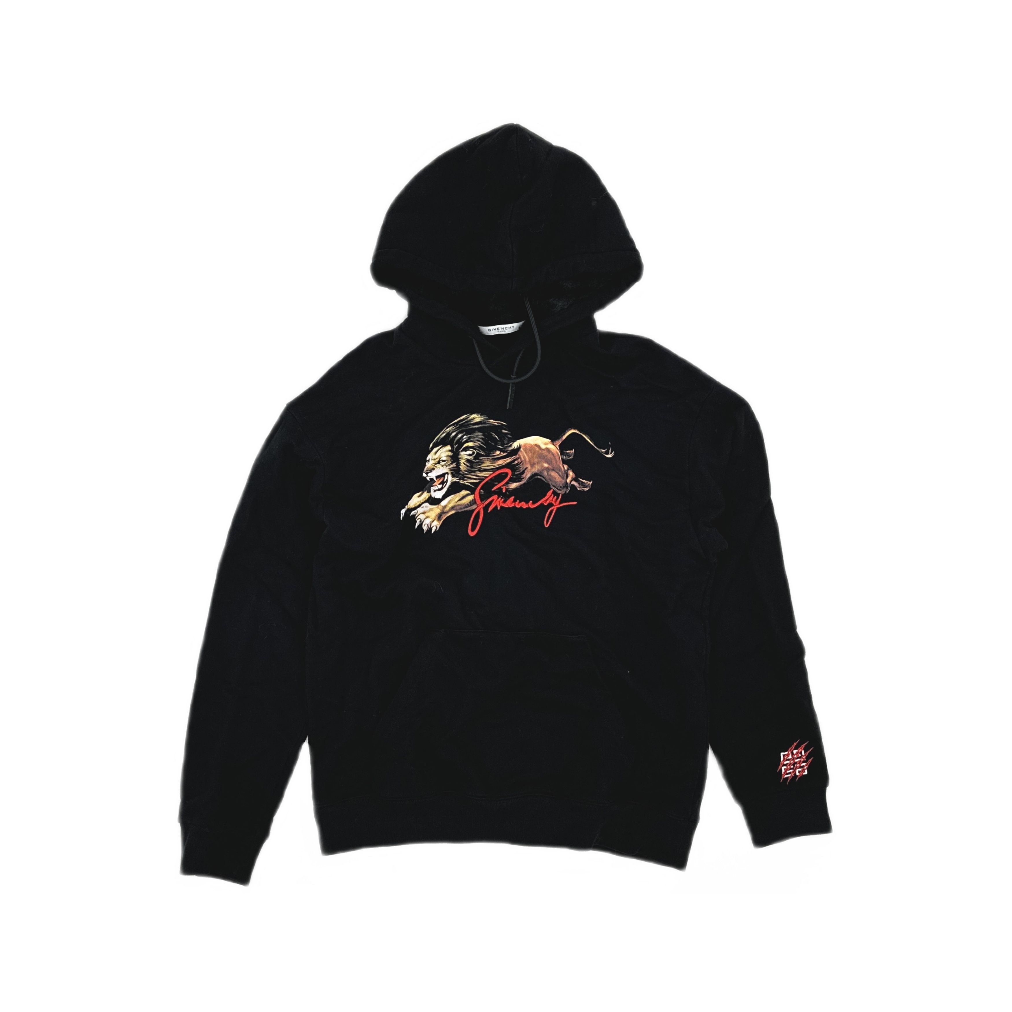 Givenchy Givenchy Lion Graphic Hoodie Size L Size US L / EU 52-54 / 3 - 1 Thumbnail
