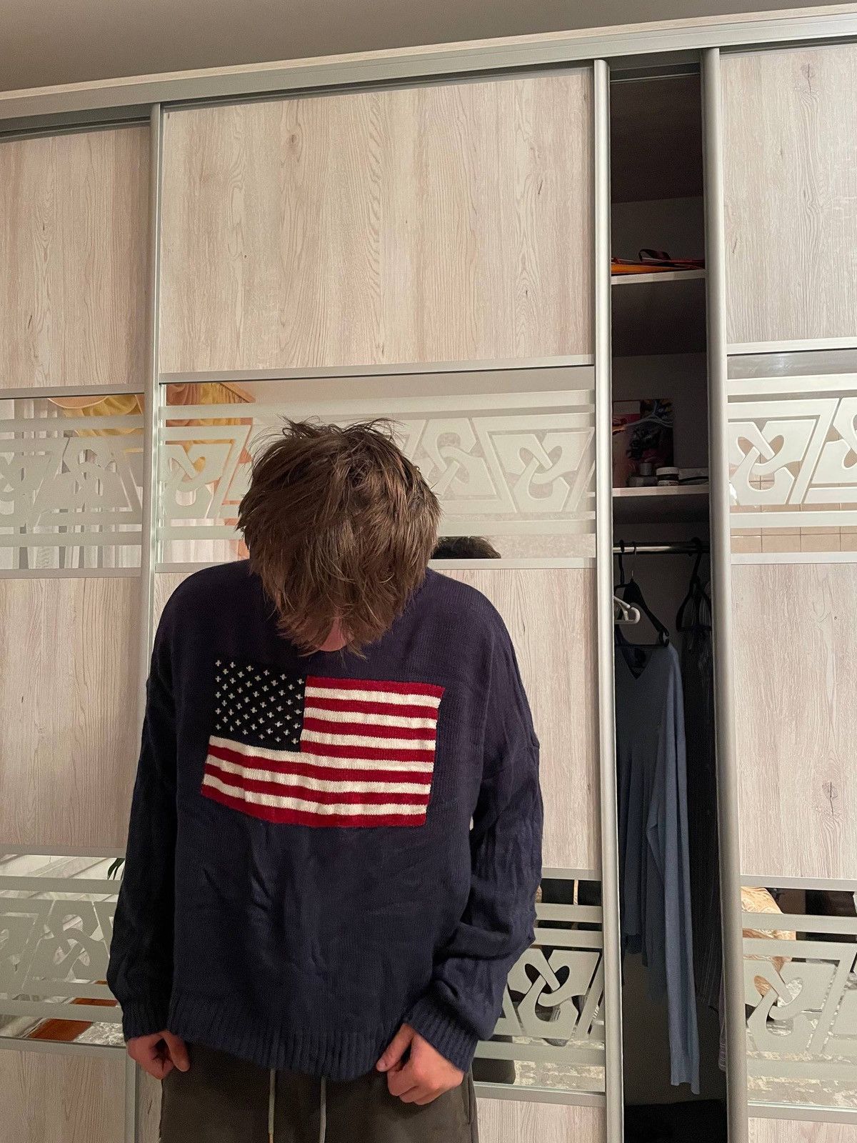 Polo Ralph Lauren American Flag Sweater