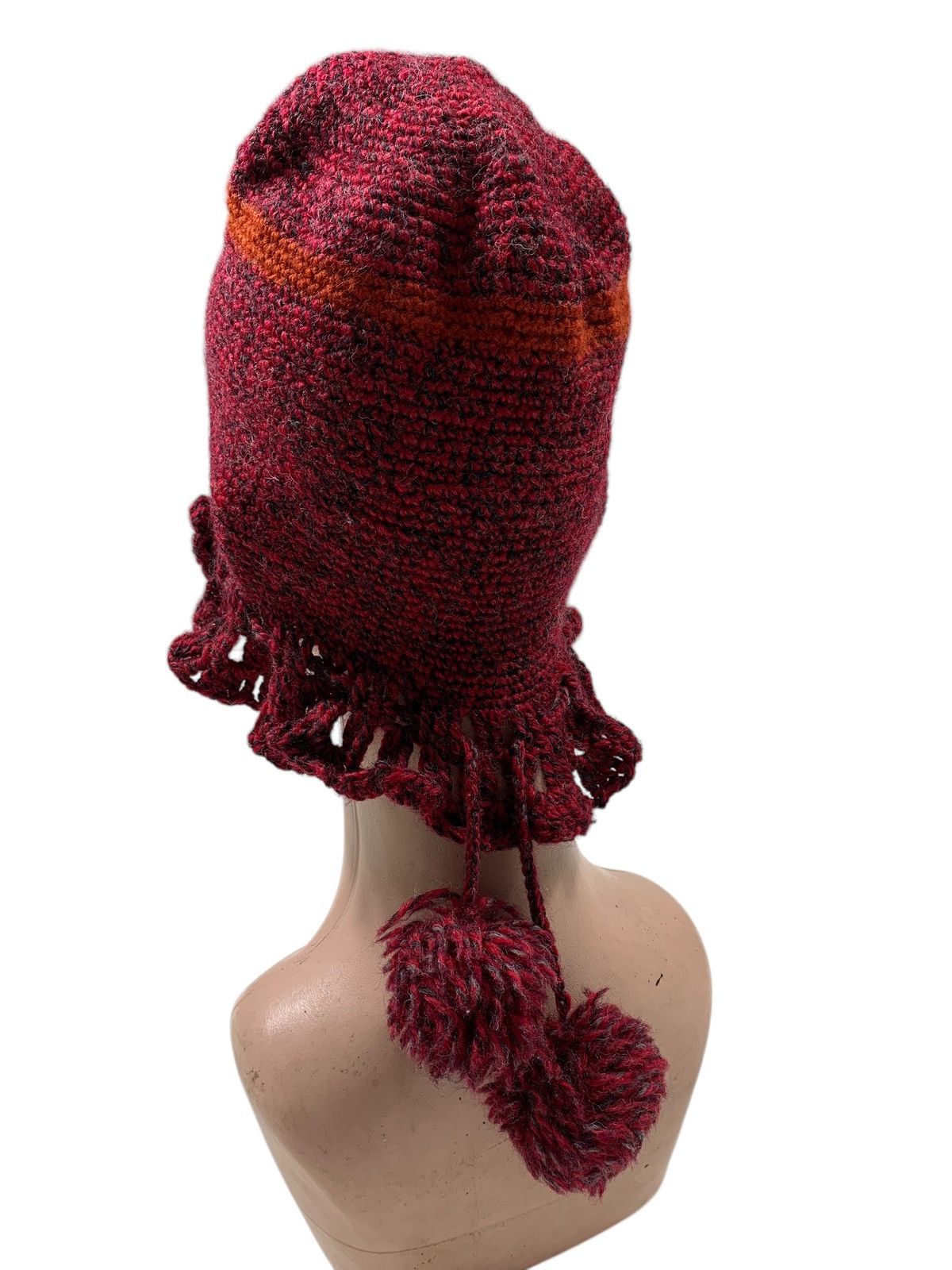 Kapital Crochet knitted handmade Hats RARE Size ONE SIZE - 3 Thumbnail