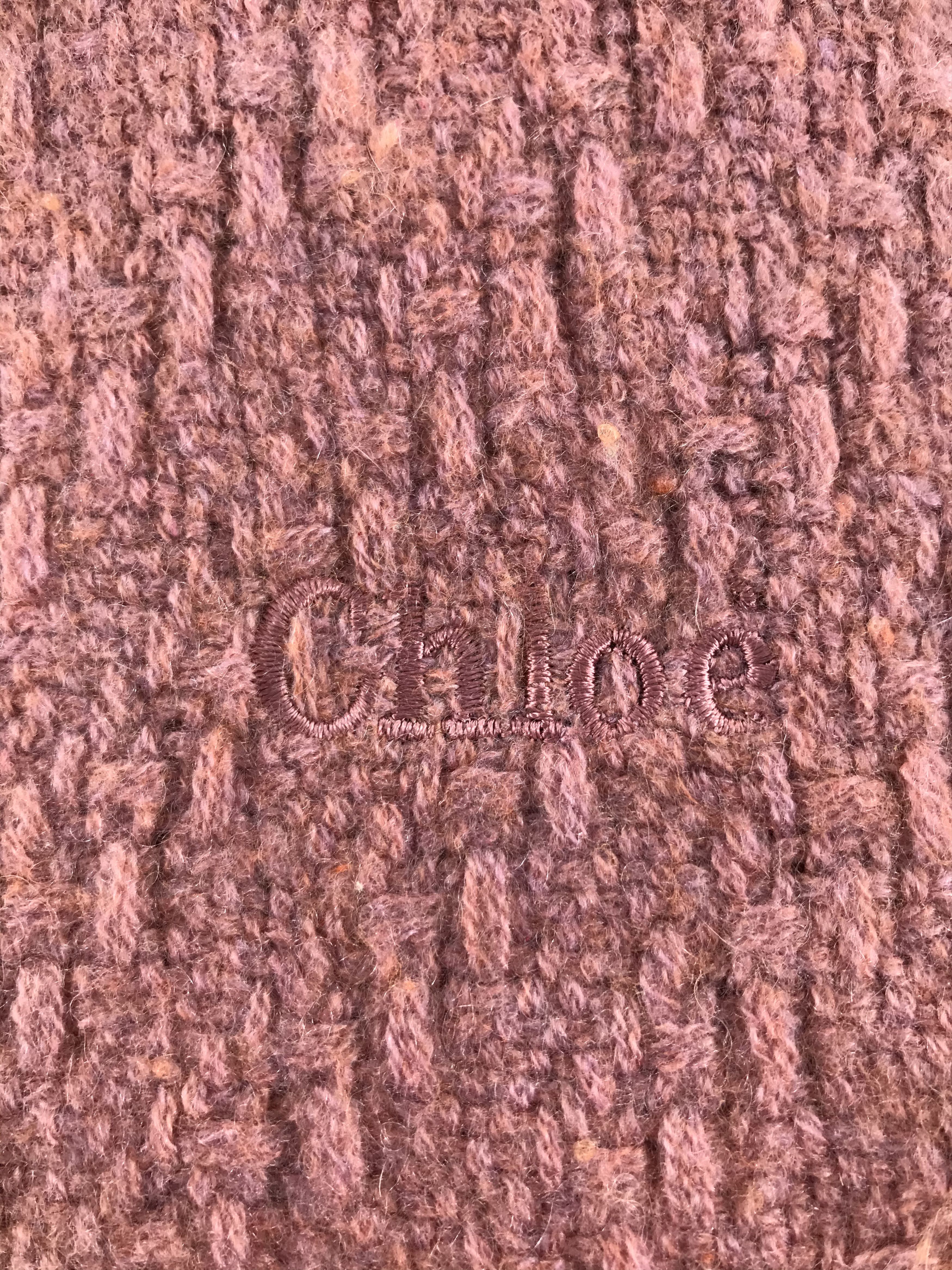 Chloe Vintage Chloe Scarf/Muffler/Neckwear MF1602 Size ONE SIZE - 4 Thumbnail