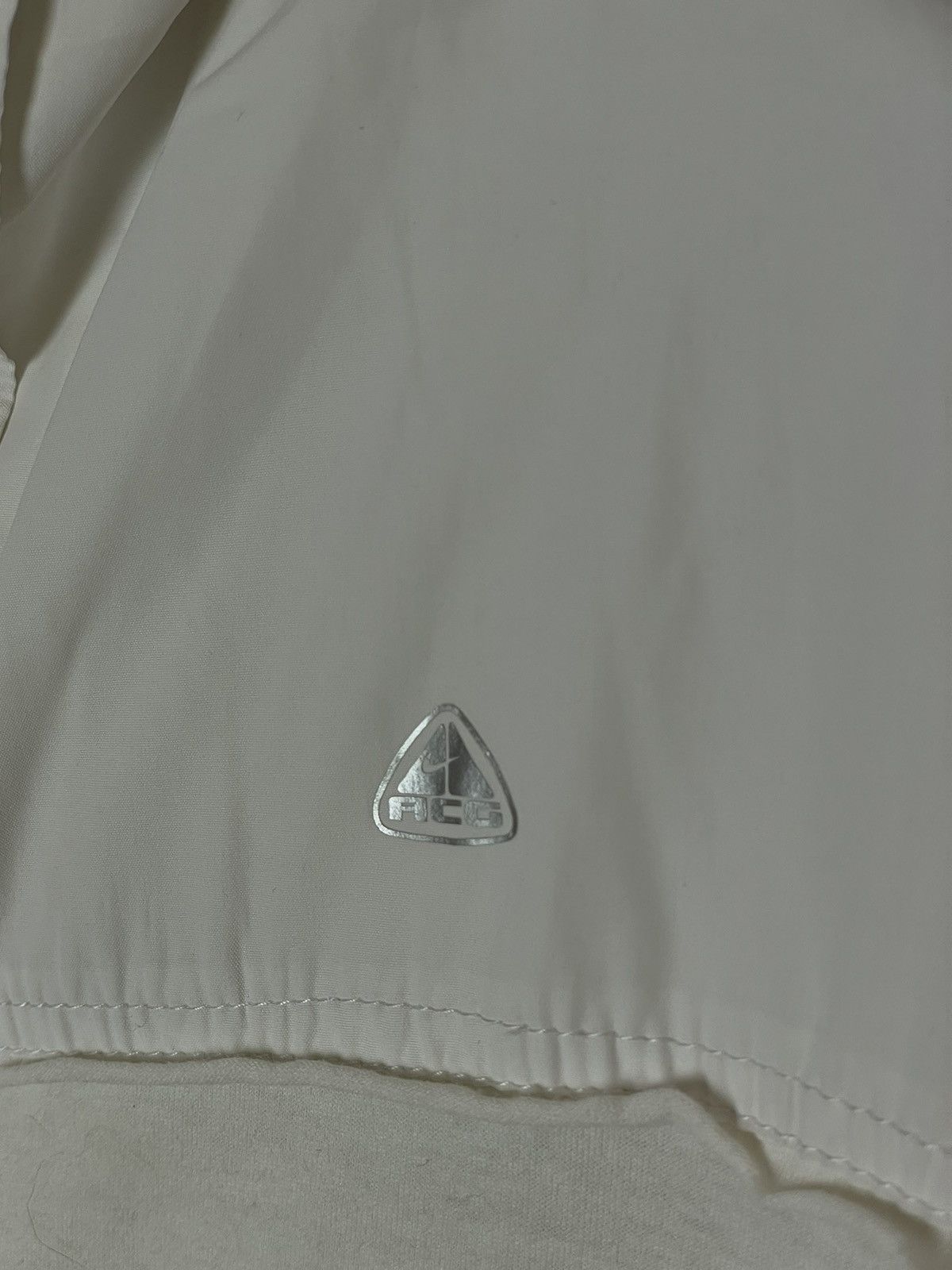 Nike × Nike ACG × Vintage Vintage Y2K Nike ACG hoodie zipper white outdoor Size M / US 6-8 / IT 42-44 - 16 Thumbnail