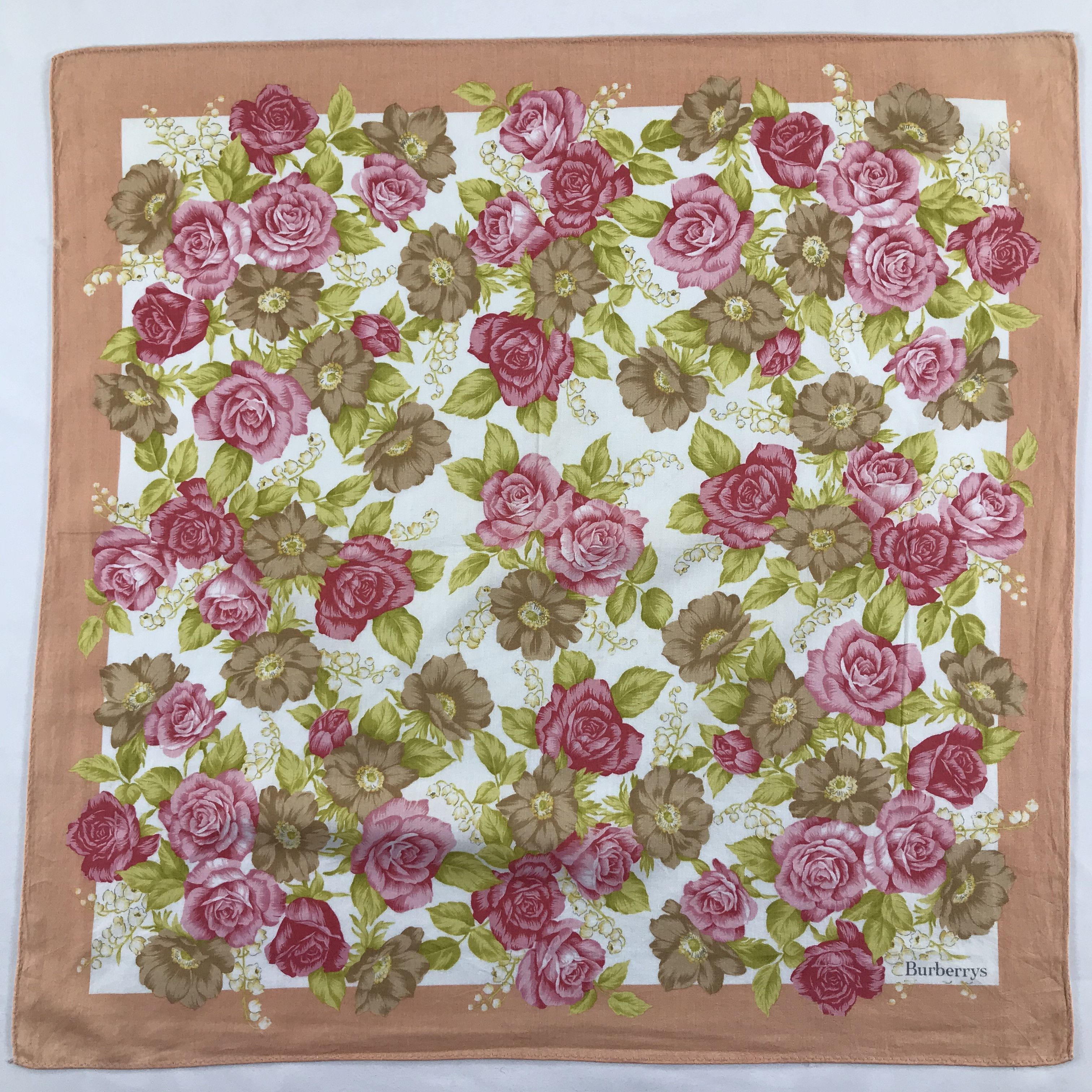 Burberry × Vintage Burberry Handkerchief / Neckerchief / Bandana Size ONE SIZE - 3 Thumbnail