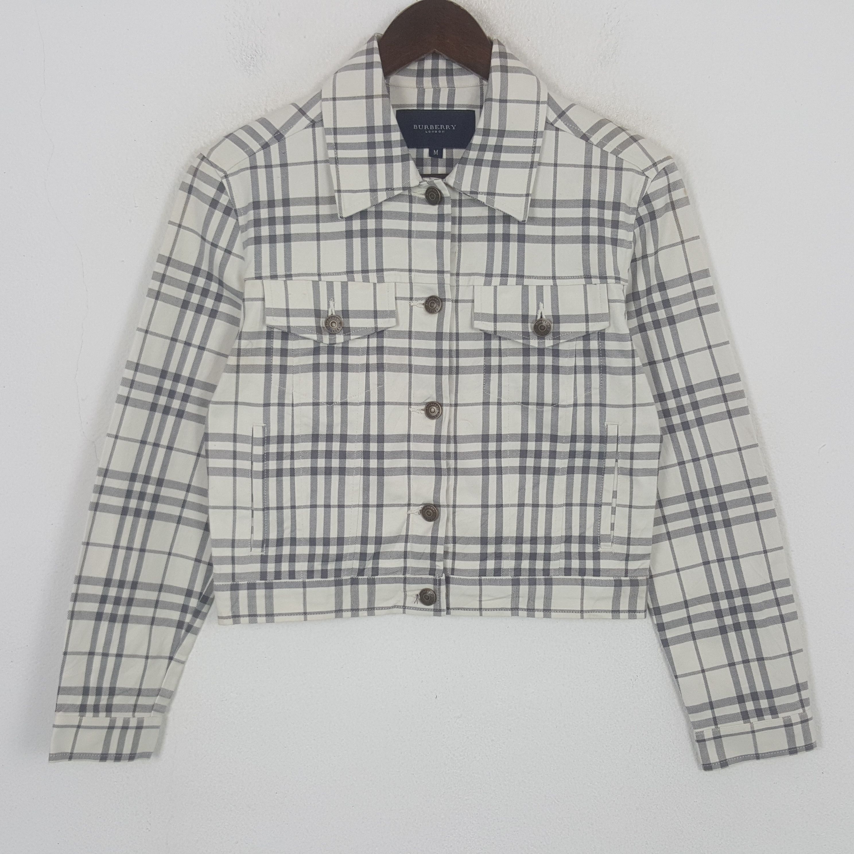 Burberry Burberry London Custom Spell Out Bikers Style Jacket Size XS / US 0-2 / IT 36-38 - 3 Thumbnail