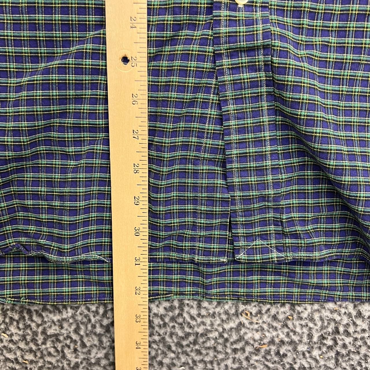 Ralph Lauren Vintage Ralph Lauren Button Down Big Shirt Men XL Plaid Size US XL / EU 56 / 4 - 4 Thumbnail