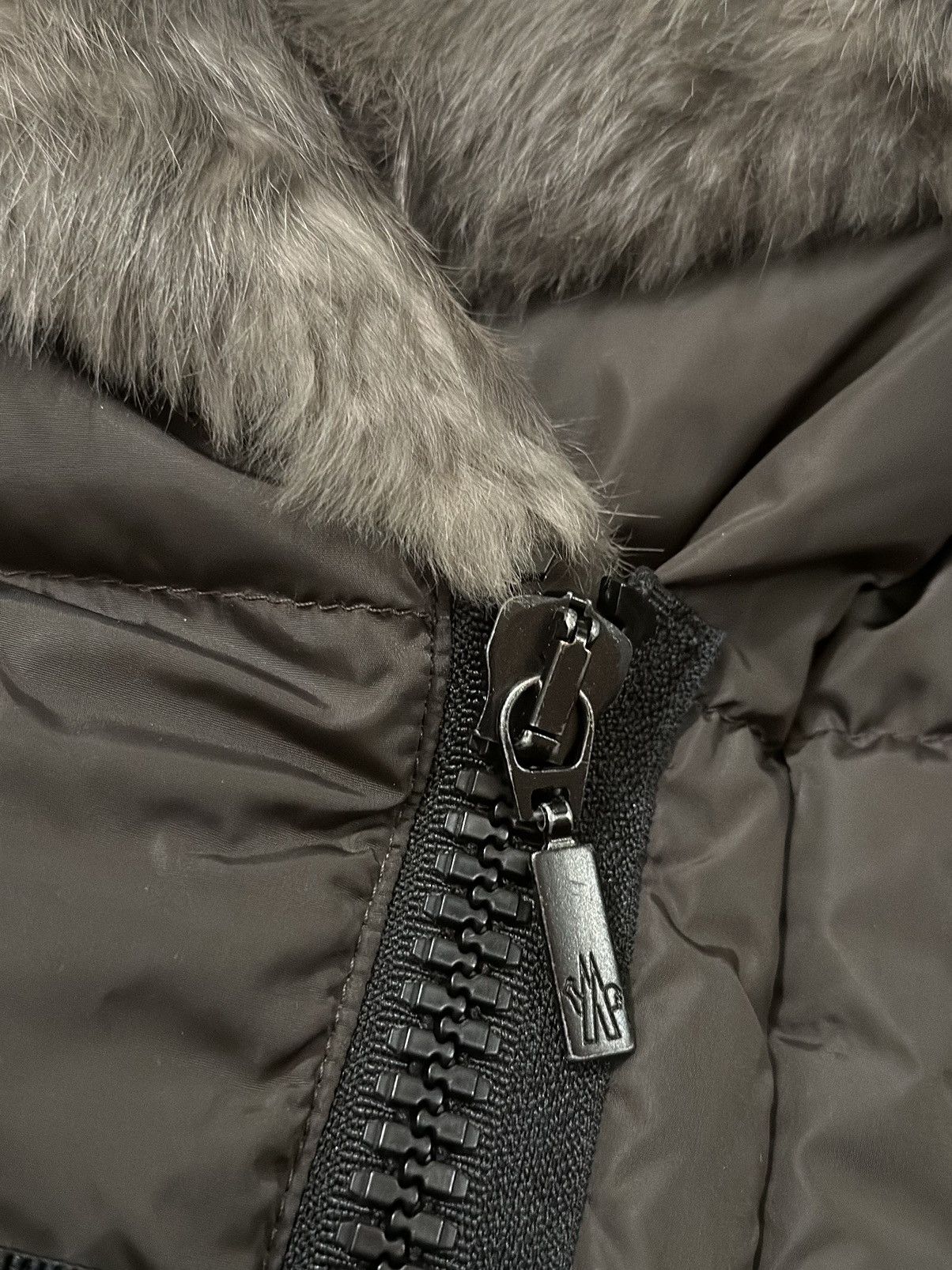 Moncler × Vintage MONCLER Fur Hood rabbit coat Size S / US 4 / IT 40 - 5 Thumbnail