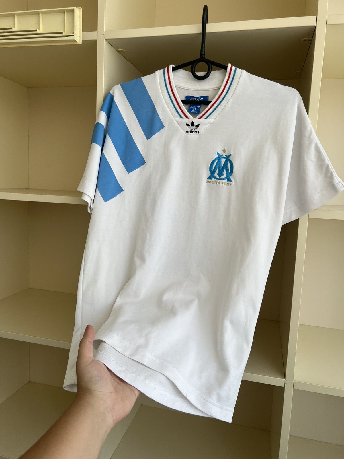 Adidas Adidas Olympique Marseille Football PAPIN 9 Soccer Jersey Size US S / EU 44-46 / 1 - 7 Thumbnail