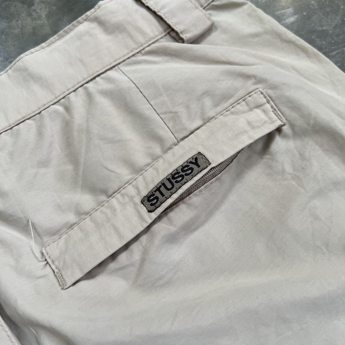 Stussy 2000s Stussy Parachute Style Capri Utility Pants Size US 34 / EU 50 - 6 Thumbnail