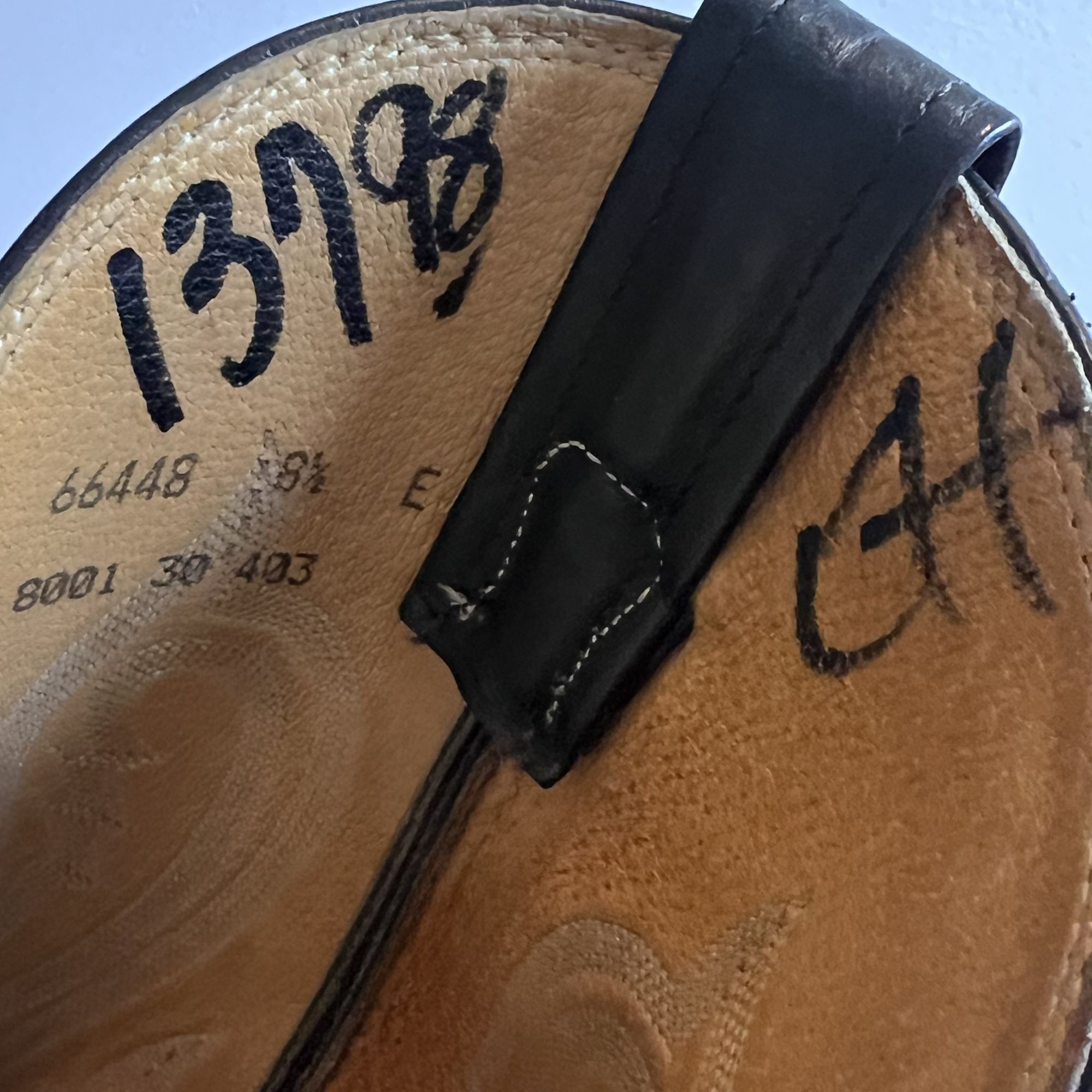 Nocona Boots Vintage Nocona Cowboy Boots Black Leather Size 8.5 E Size US 8.5 / EU 41-42 - 10 Thumbnail
