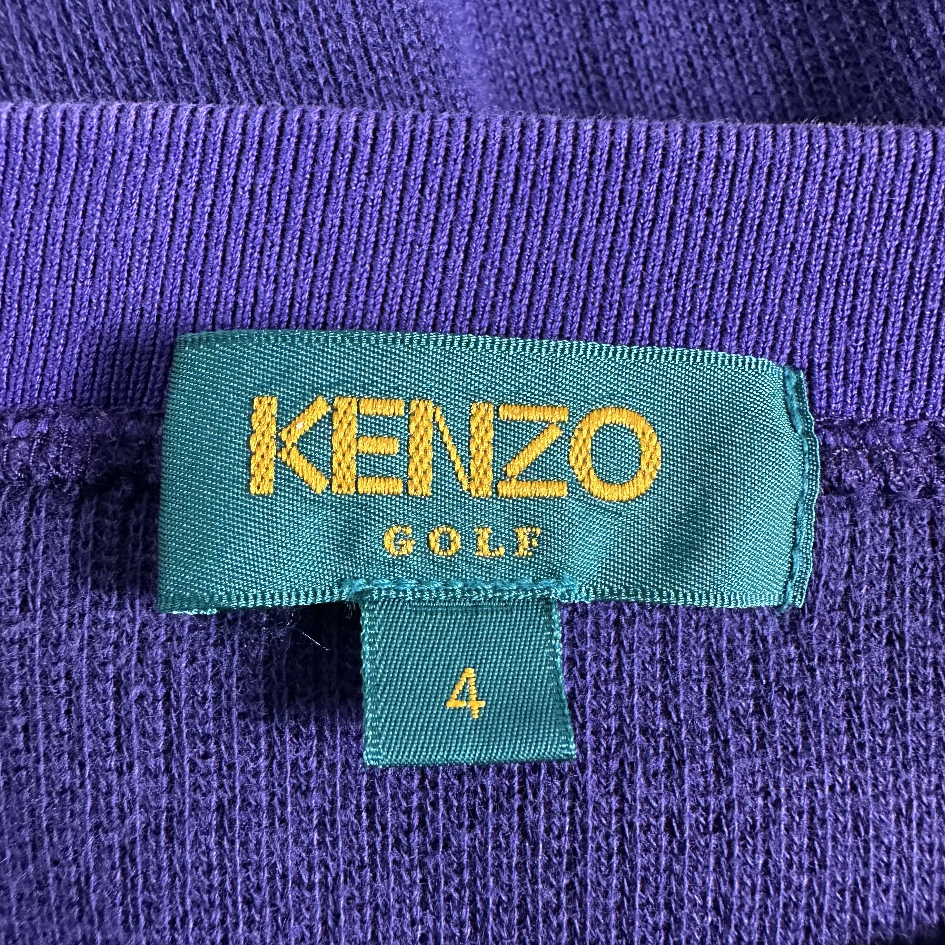 Kenzo 🔥RARE🔥Vintage Kenzo Golf Japanese Brand Sweatshirt Size US S / EU 44-46 / 1 - 5 Thumbnail
