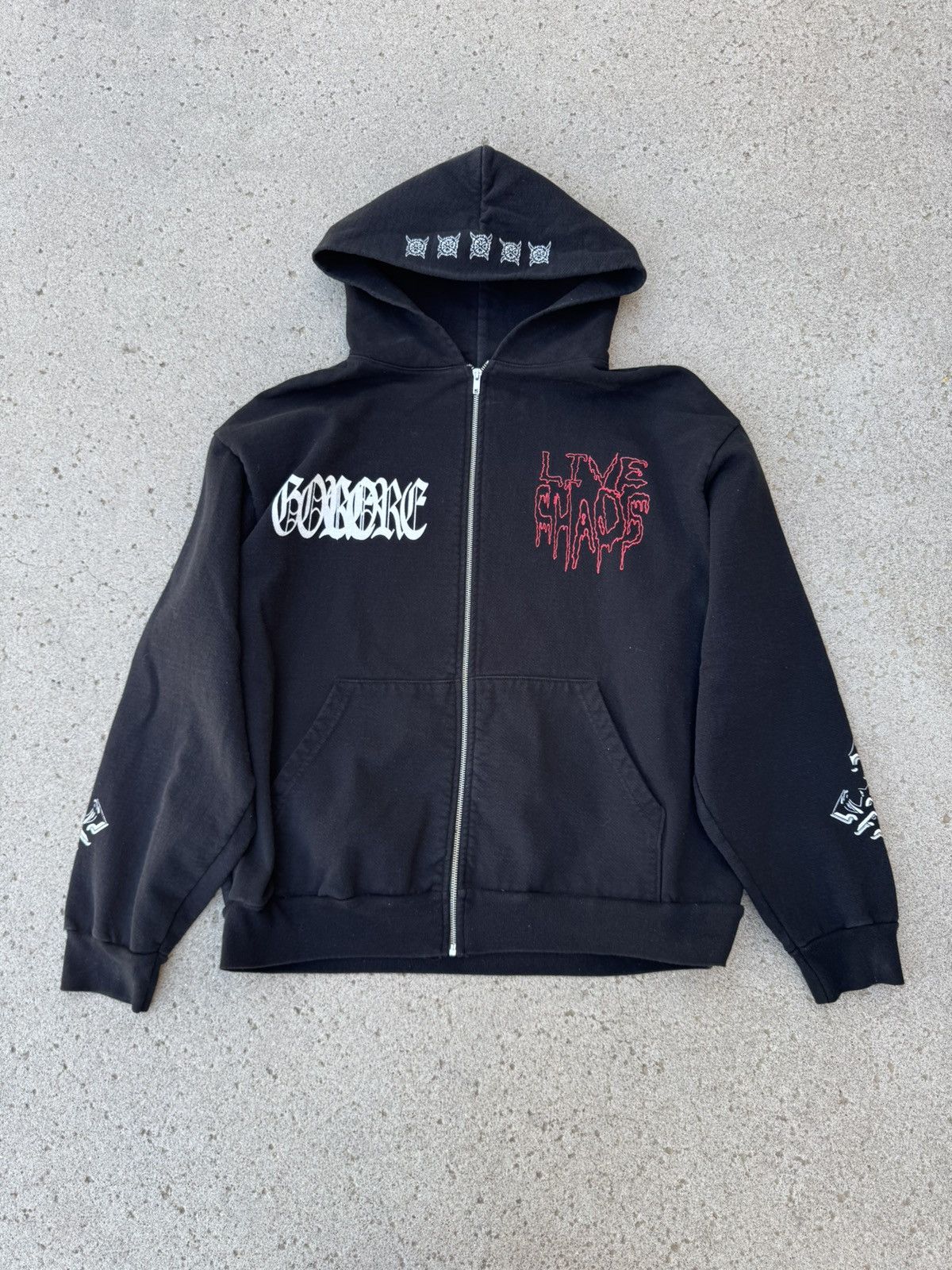 Ken Carson Ken Carson Chaos Tour Pink Hoodie Size Medium
