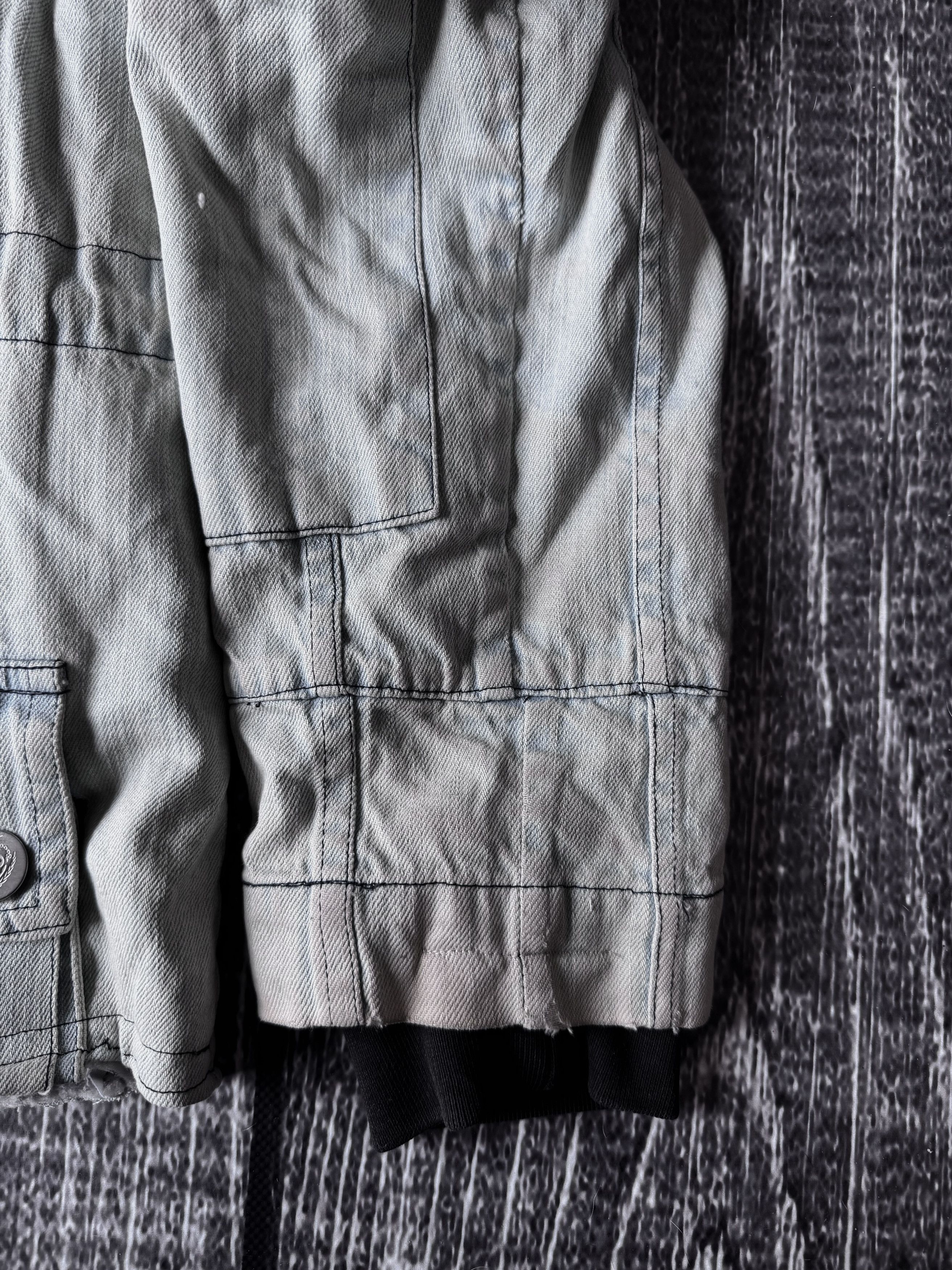 Vintage Sherpa Lined Hooded Jacket Beige Workwear Y2K Utility Coat Size US M / EU 48-50 / 2 - 5 Thumbnail