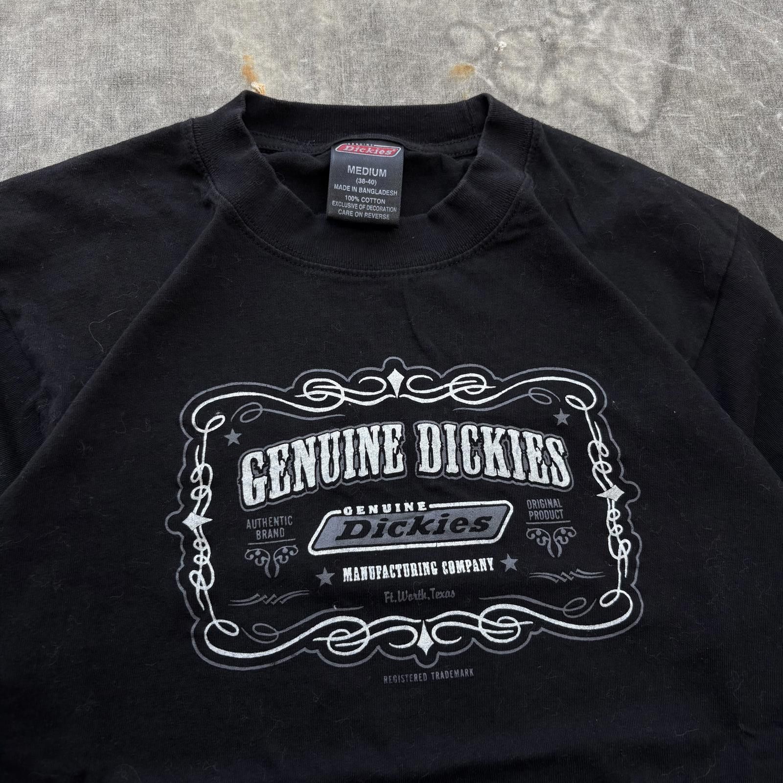 Dickies Vintage Y2K Black Dickies Graphic Skater Grunge Shirt Size US M / EU 48-50 / 2 - 2 Thumbnail