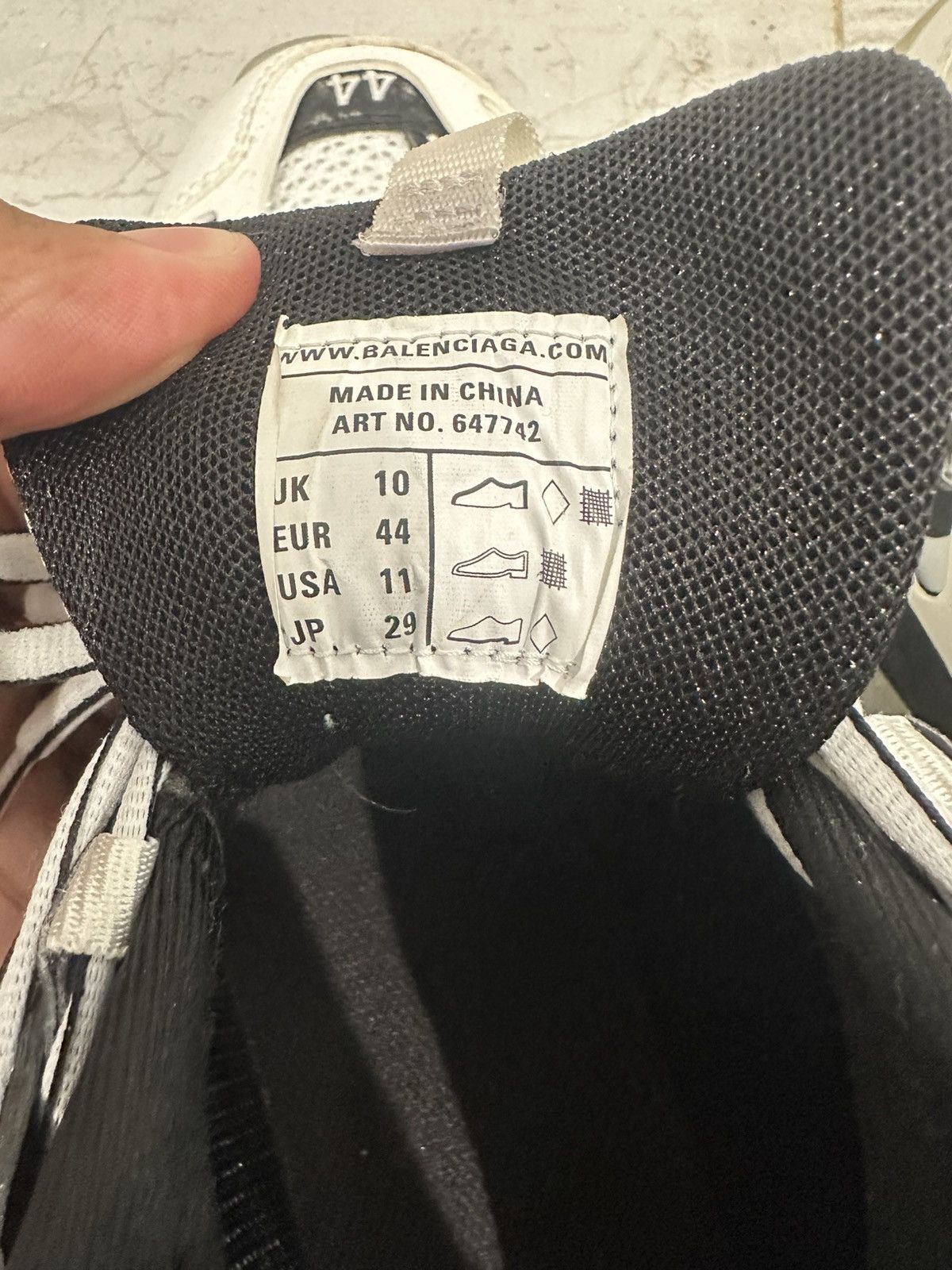 Balenciaga Balenciaga Track Runner Size US 11 / EU 44 - 5 Thumbnail