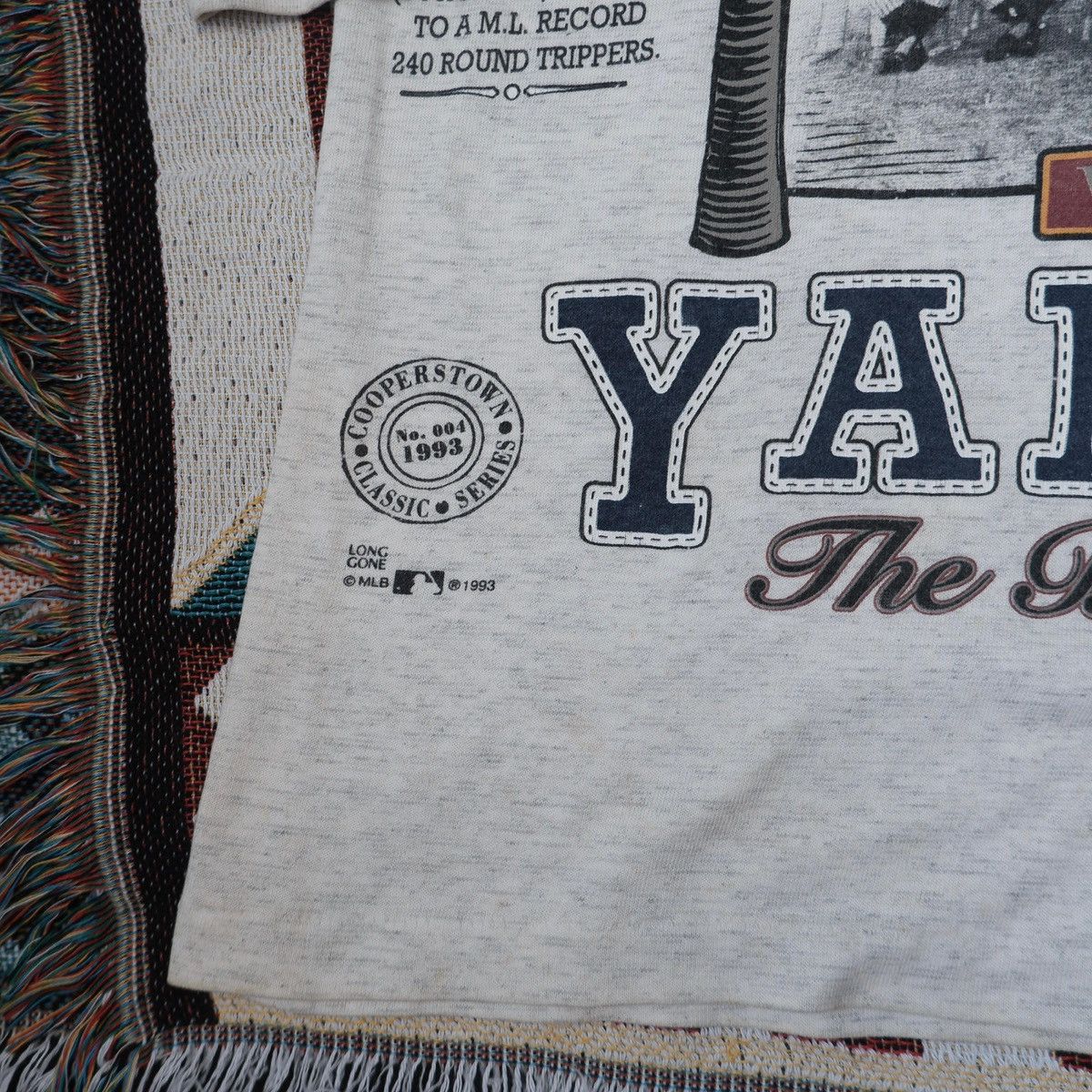 Vintage Vintage Long Gone New York Yankees Size US L / EU 52-54 / 3 - 3 Thumbnail
