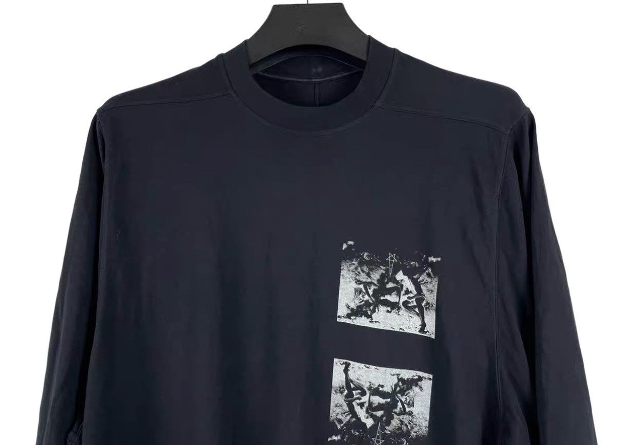Rick Owens Rick Owens DRKSHDW Pentagram Print Short Sleeve J31 Size US M / EU 48-50 / 2 - 3 Thumbnail