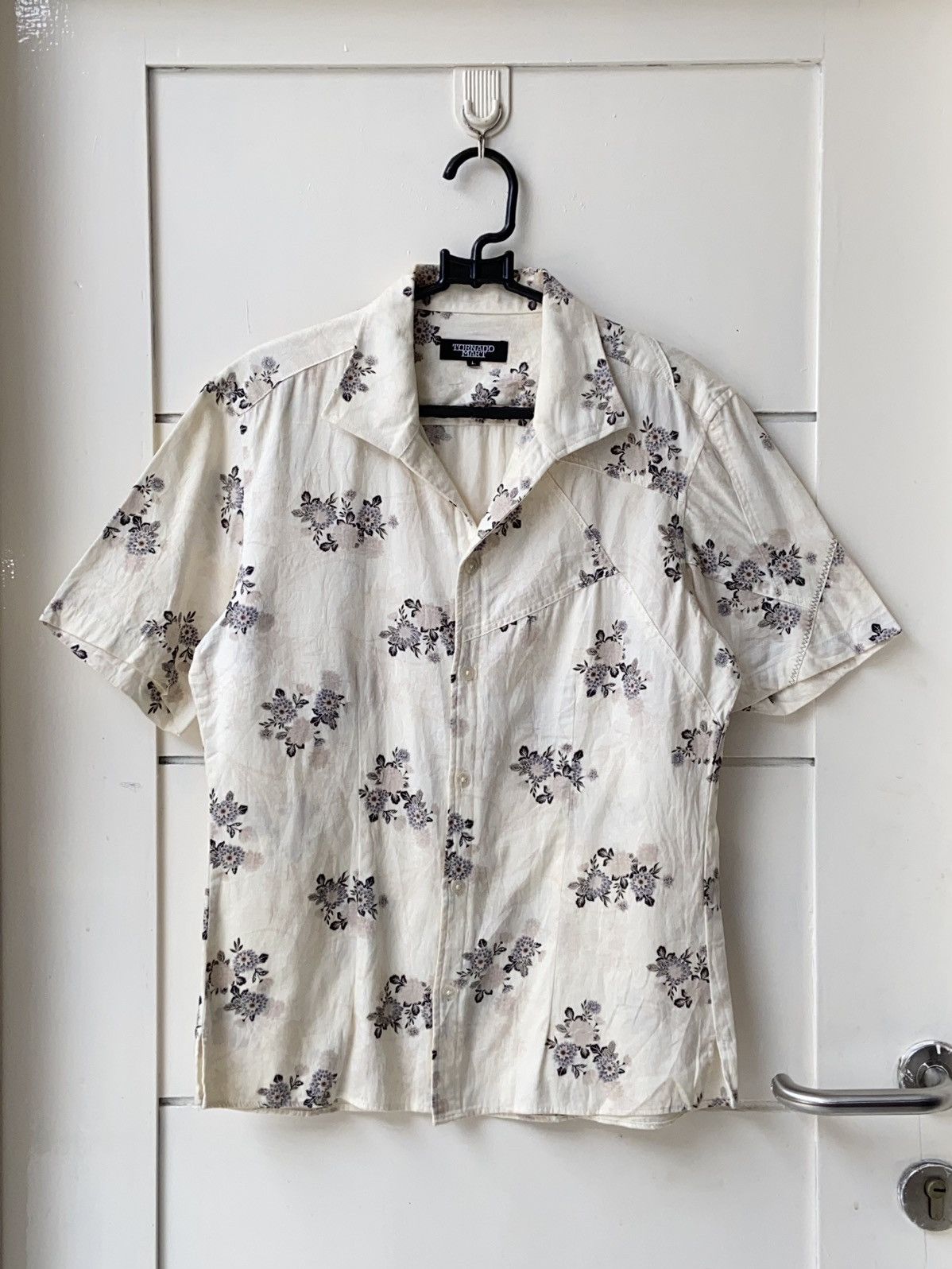 Tornado Mart TORNADO MART Flower Motive Shirt Size US S / EU 44-46 / 1 - 1 Thumbnail