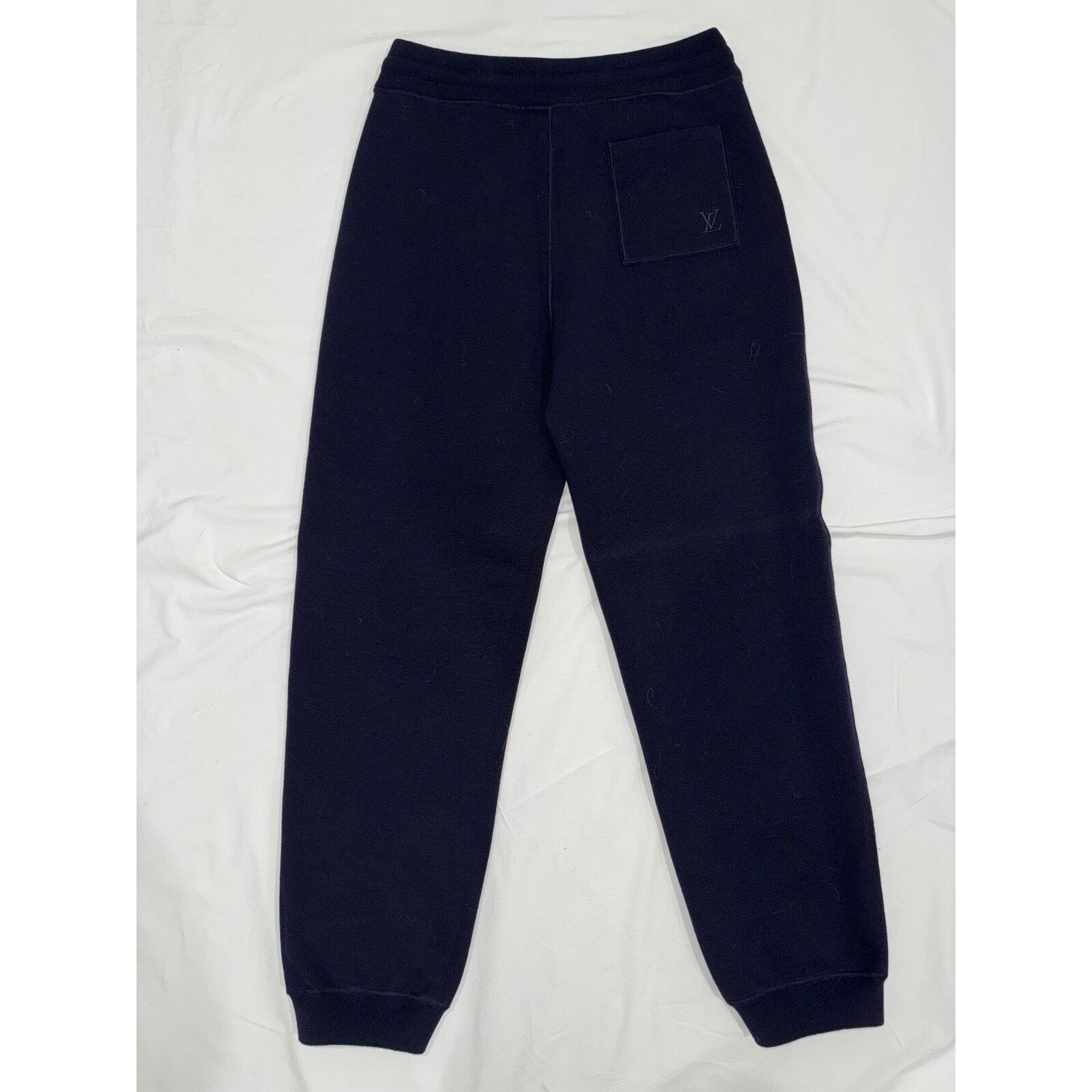 Louis Vuitton Louis Vuitton Reversible Monogram Pants Bleu Nuit Logo Wool Size US 34 / EU 50 - 10 Thumbnail