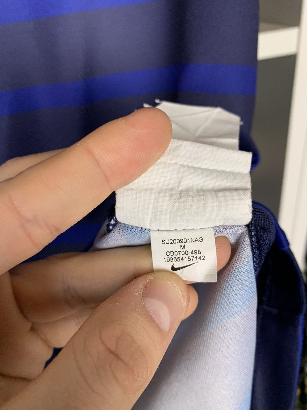 Nike Nike France 2020 2021 Home Football Shirt Soccer Jersey Size US M / EU 48-50 / 2 - 5 Thumbnail