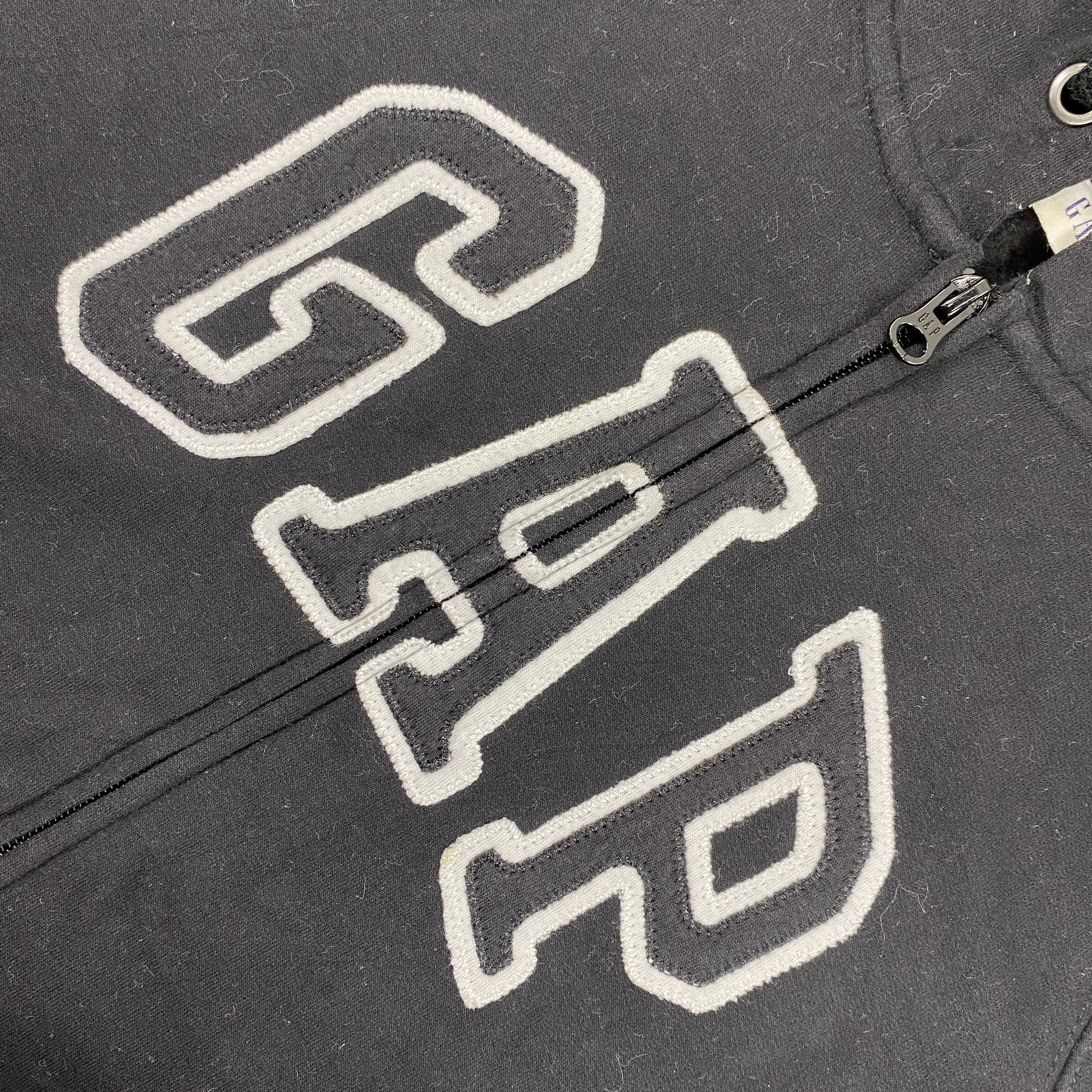 Gap Vintage Gap Black Hoodie -SW162 Size US XS / EU 42 / 0 - 6 Thumbnail