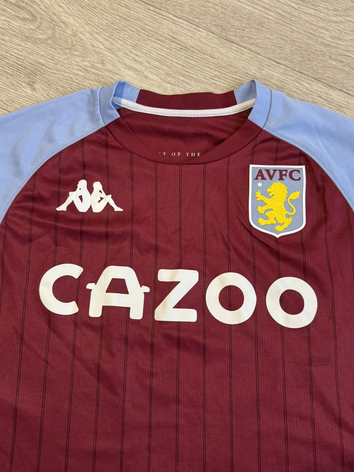 Kappa × Vintage 🔷Kappa Aston Villa 2020/21 Soccer jersey🔷 Size US M / EU 48-50 / 2 - 4 Thumbnail