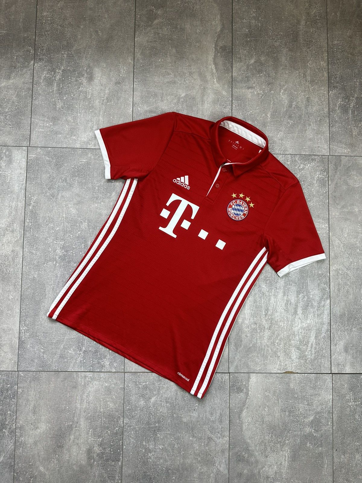 Vintage Adidas FC Bayern Home Soccer Jersey Size US S / EU 44-46 / 1 - 1 Thumbnail