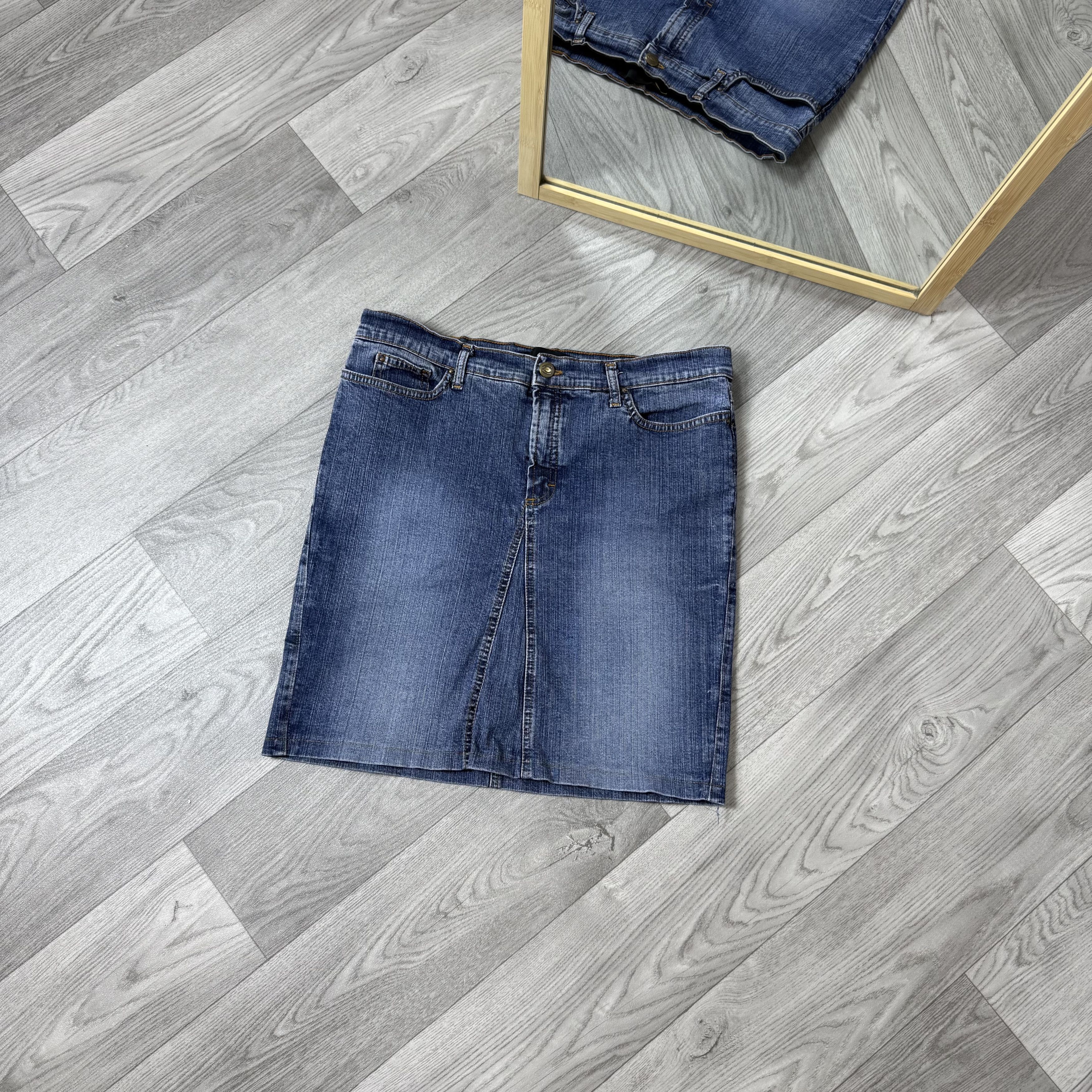 Just Cavalli Fabulous Vintage y2k Just Cavalli Cotton Midi Skirt