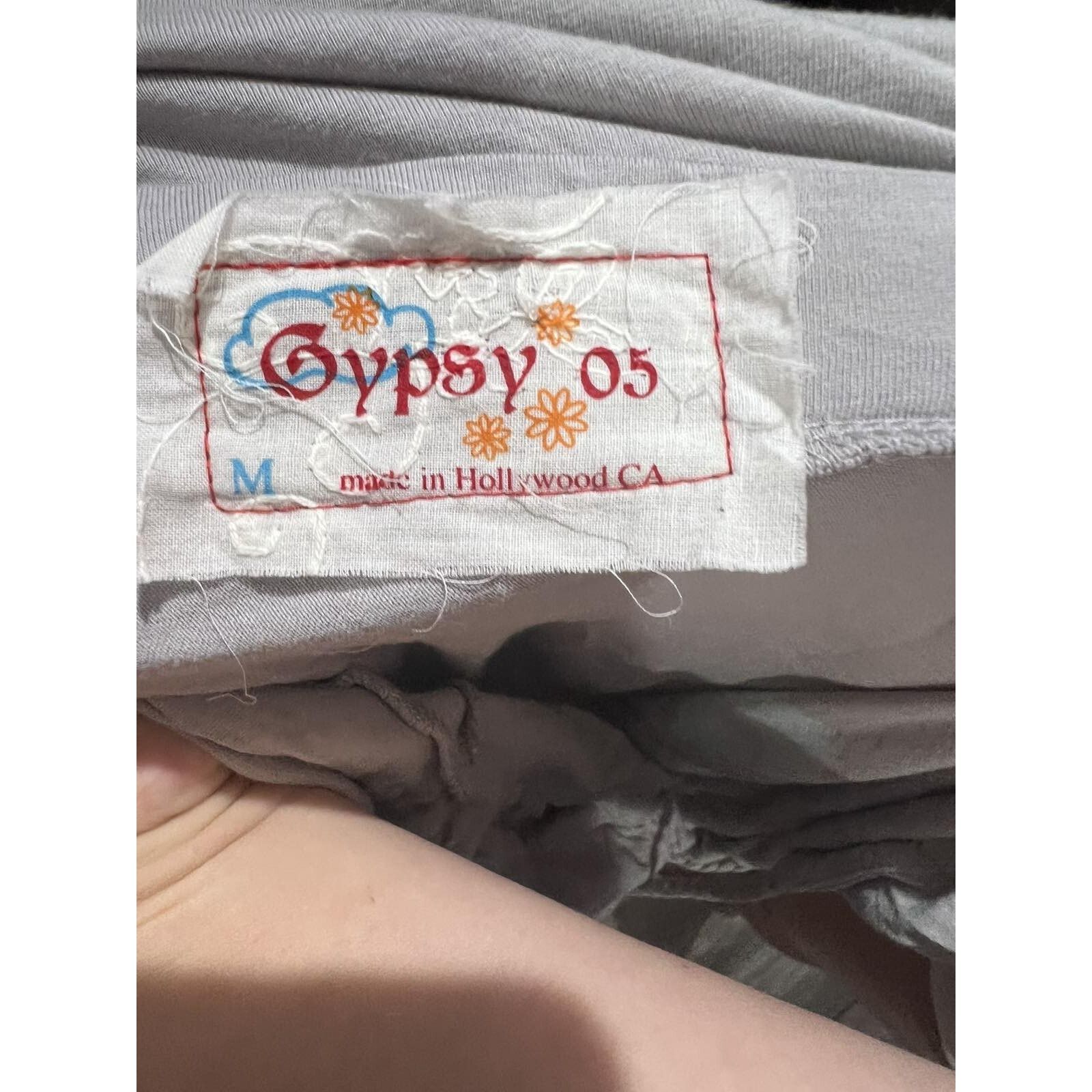 Gypsy Gypsy 05 beachy Cotton Spiral Midi Print Dres Size M A000498 Size M / US 6-8 / IT 42-44 - 4 Thumbnail