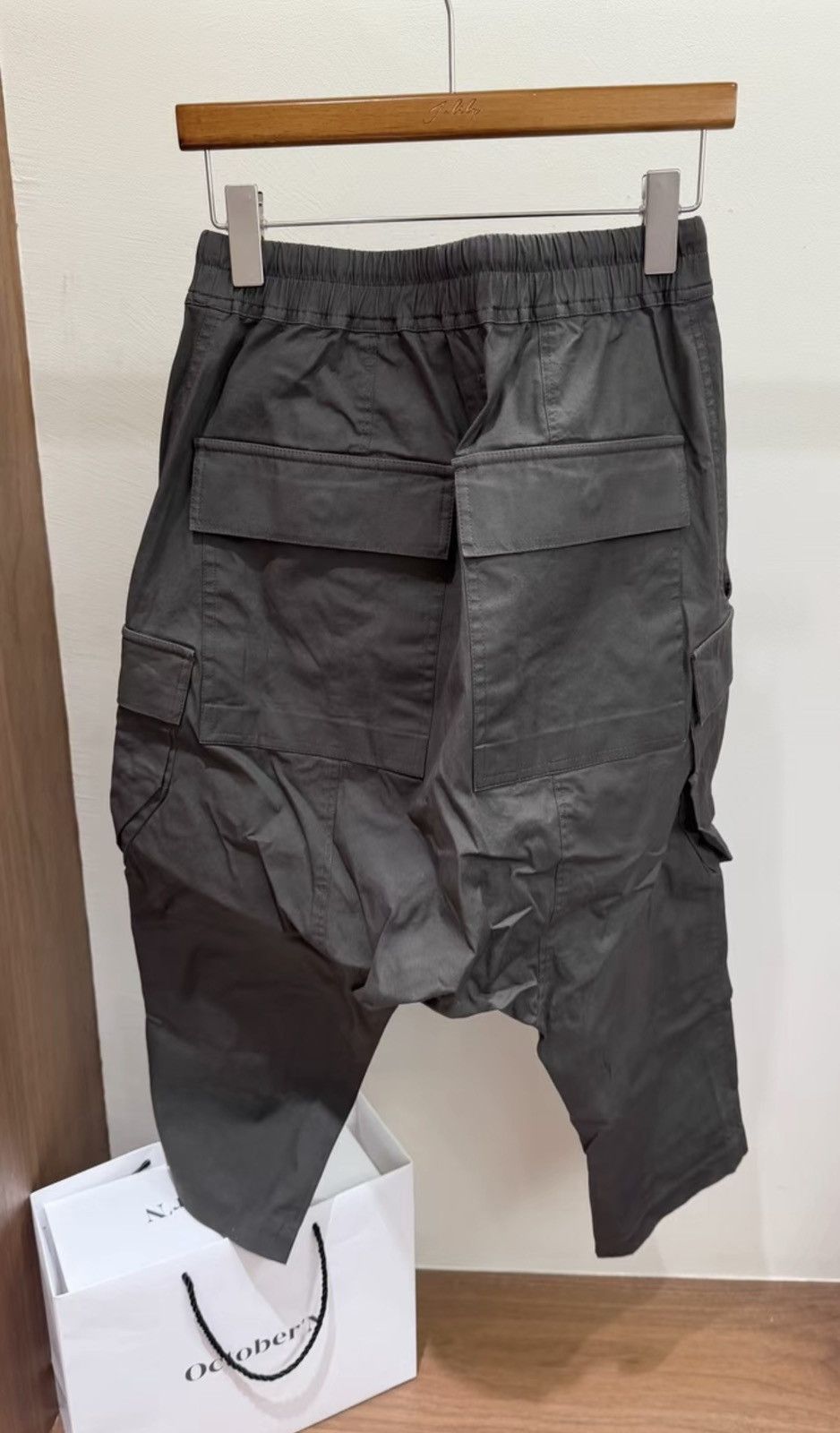 Rick Owens Rick Owens Mainline Cargo Cropped Pants Size US 32 / EU 48 - 2 Thumbnail