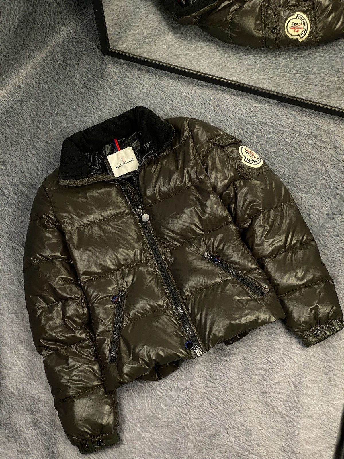 Moncler Bouvac Navy Padding