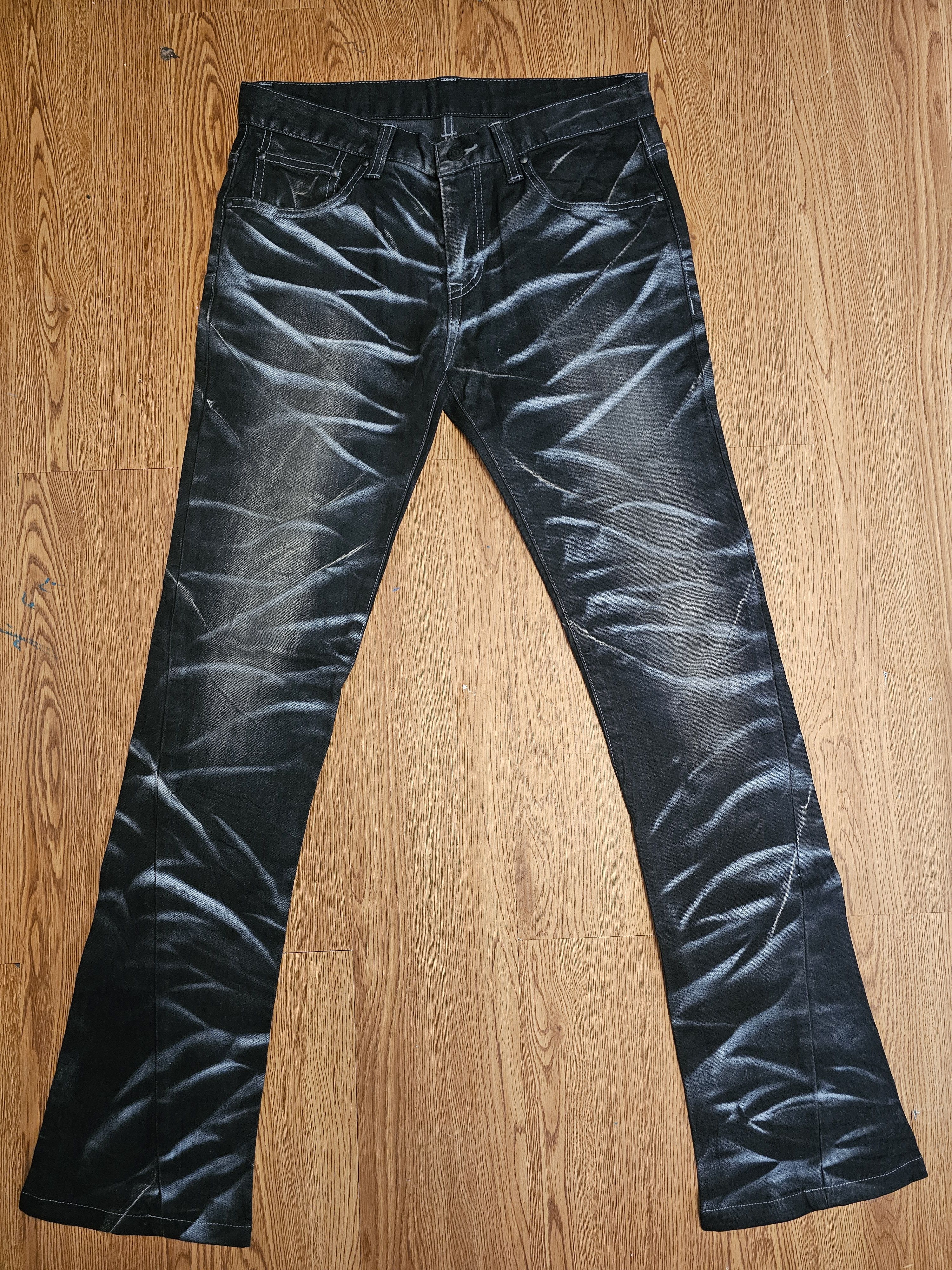 Tornado Mart Flared Jeans Black | Grailed