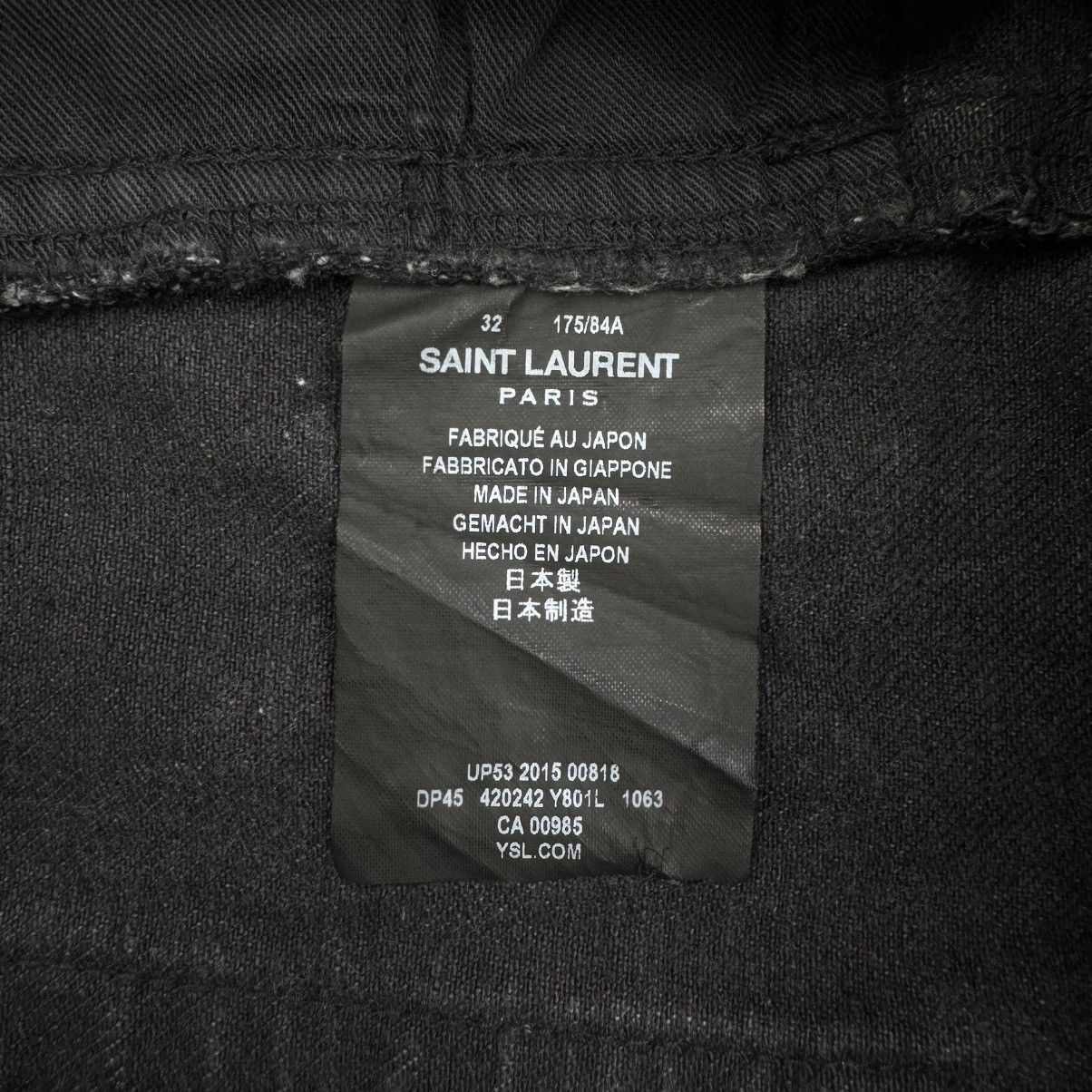 Saint Laurent Paris SAINT LAURENT PARIS SS16 ACID WASH D02 CUTOFF SHORTS Size US 32 / EU 48 - 4 Thumbnail