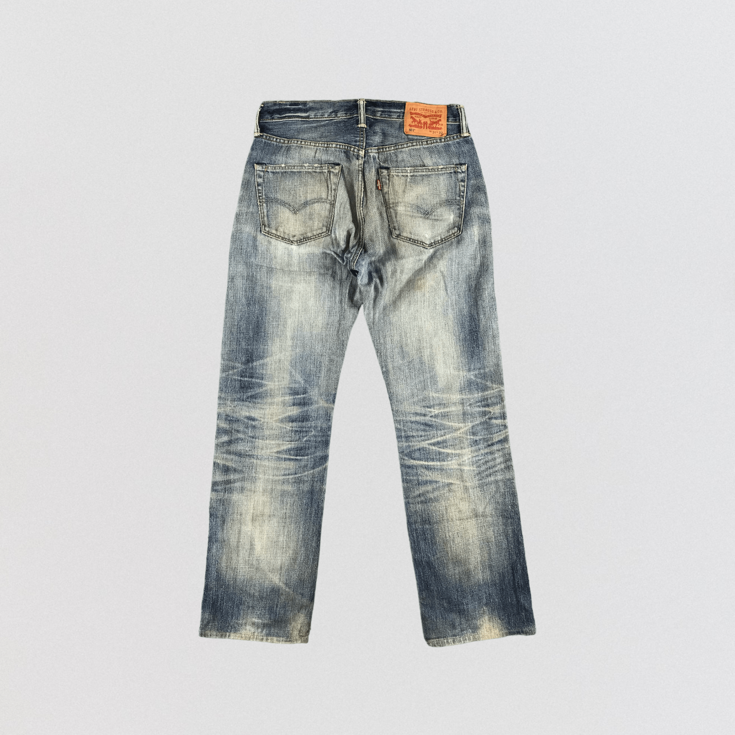 Levi's Levis 501 Jeans-JM081 Size US 32 / EU 48 - 2 Thumbnail