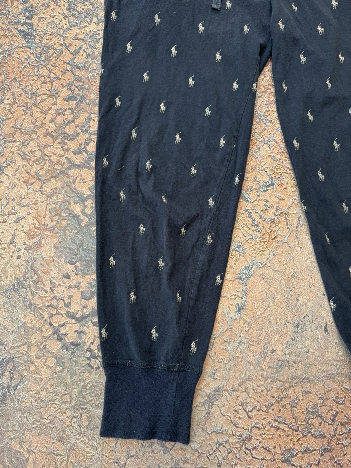 Polo Ralph Lauren Vintage Polo Ralph Lauren Monogram Pajama Sweat Pants Jogger Size US 32 / EU 48 - 2 Thumbnail