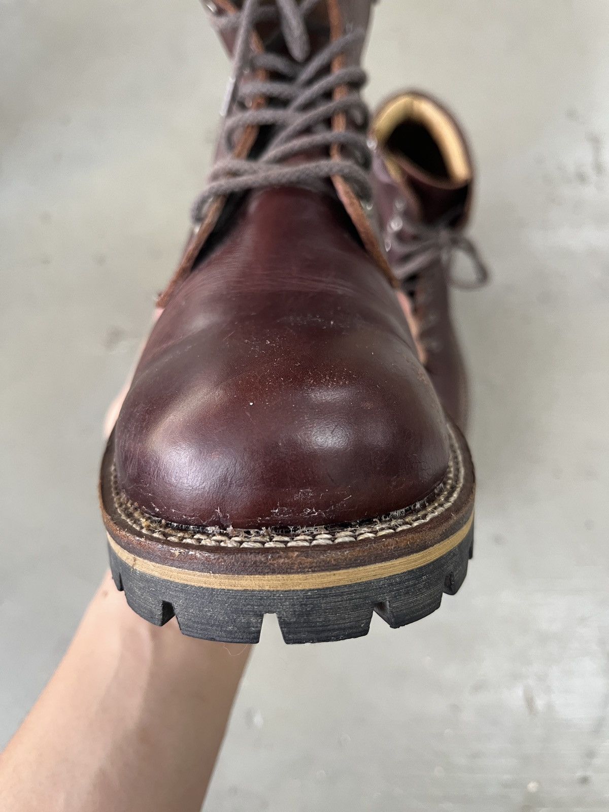 KMRii Jackrose Ann Demeulemeestee Style Cowhide Leather Boots Size US 9 / EU 42 - 14 Thumbnail