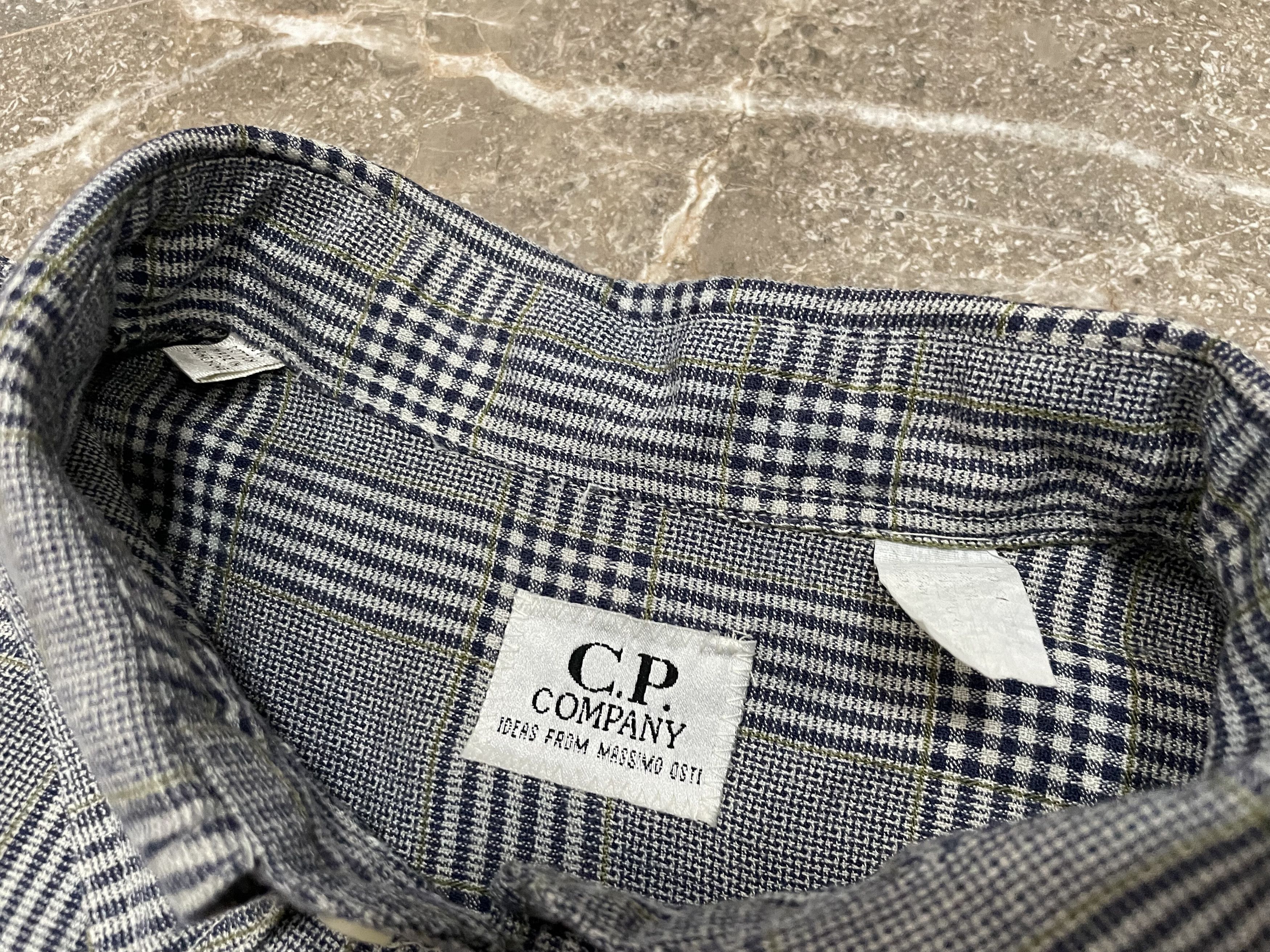 C.P. Company Vintage CP Company Flannel LS Size US XL / EU 56 / 4 - 7 Thumbnail