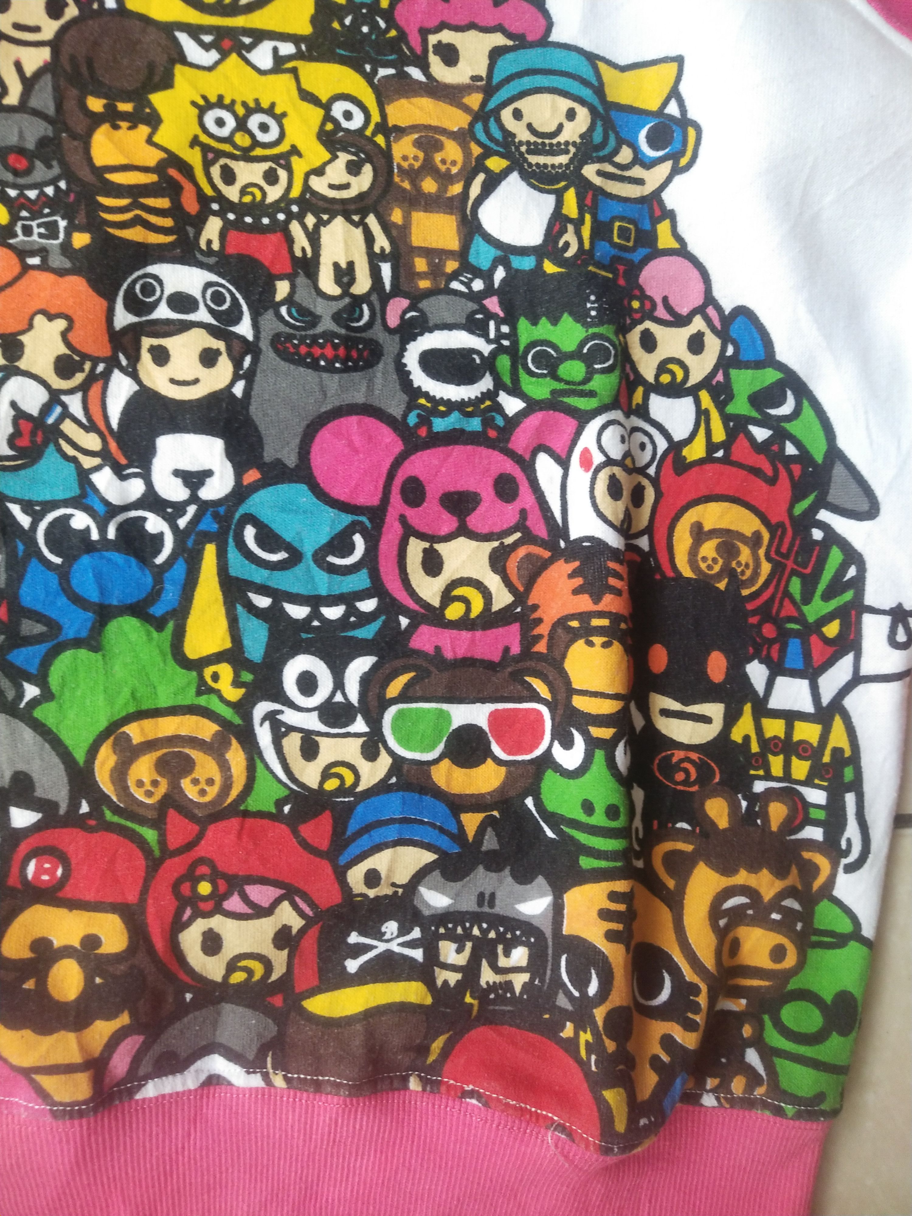 Hysteric Glamour 2000s Bros Products "Bros Power" Pop Culture Sweatshirt Size M / US 6-8 / IT 42-44 - 5 Thumbnail