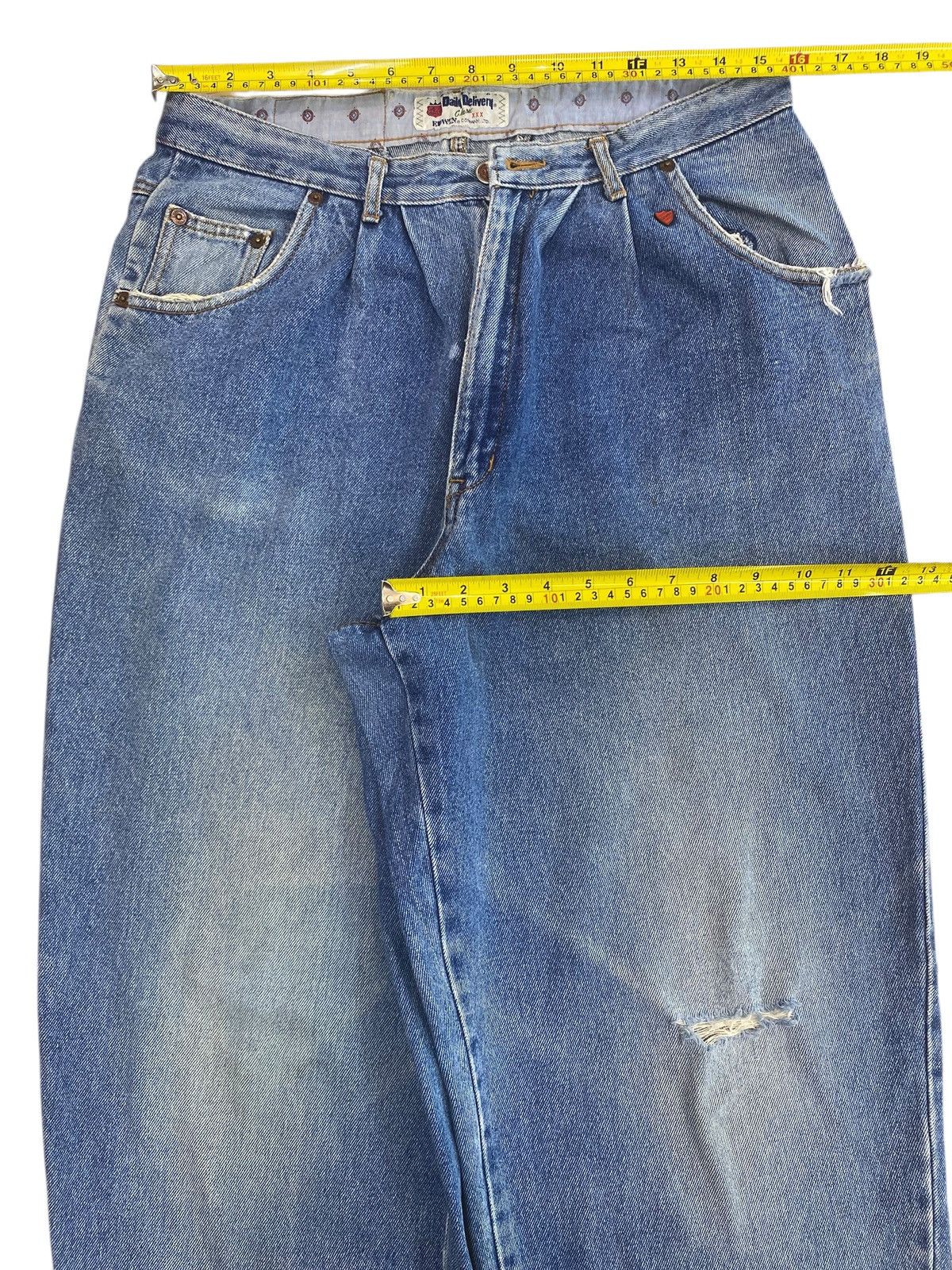 Edwin Edwin Blue Faded Wash Style Baggy Jeans Size US 32 / EU 48 - 5 Thumbnail